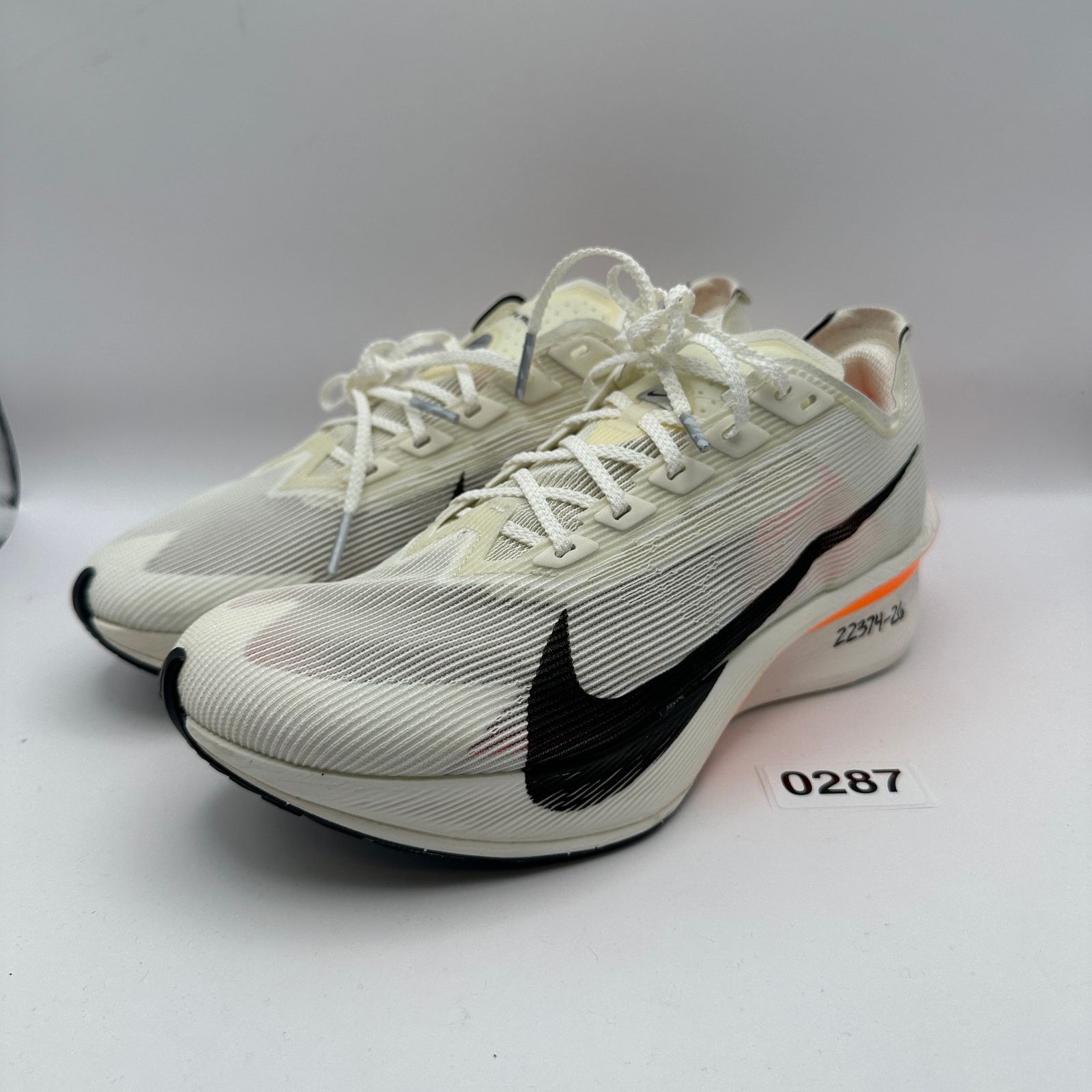 Nike NIKE Women's 8 ZoomX Vaporfly Next% 4 Sail Orange HF6411-100 Size US 8 / IT 38 - 1 Thumbnail