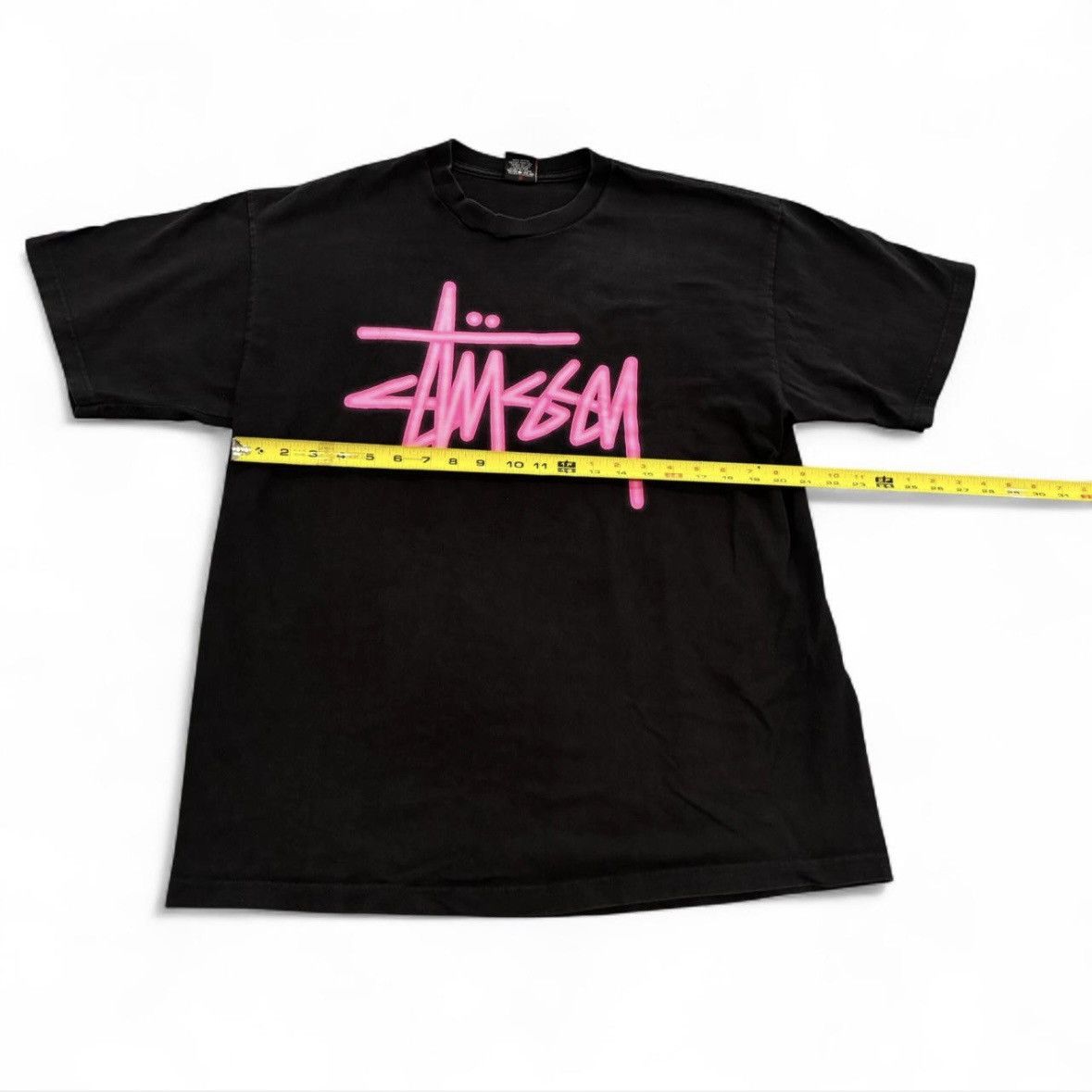 Stussy Vintage Stussy Neon Sign T-Shirt Size US XL / EU 56 / 4 - 2 Thumbnail