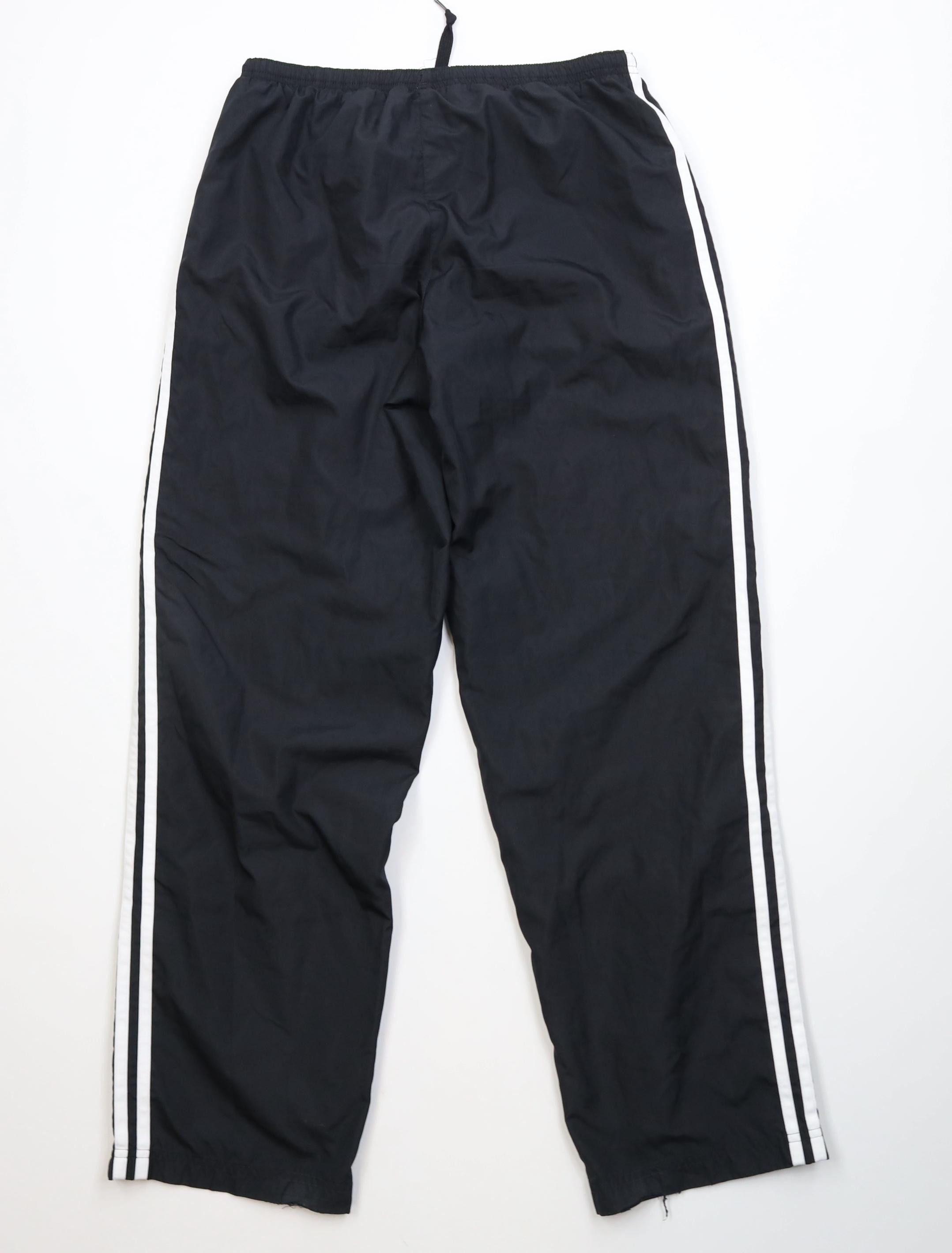 Adidas Vintage Y2K 2006 Adidas Lined Windbreaker Pants Black Size US 34 / EU 50 - 11 Thumbnail