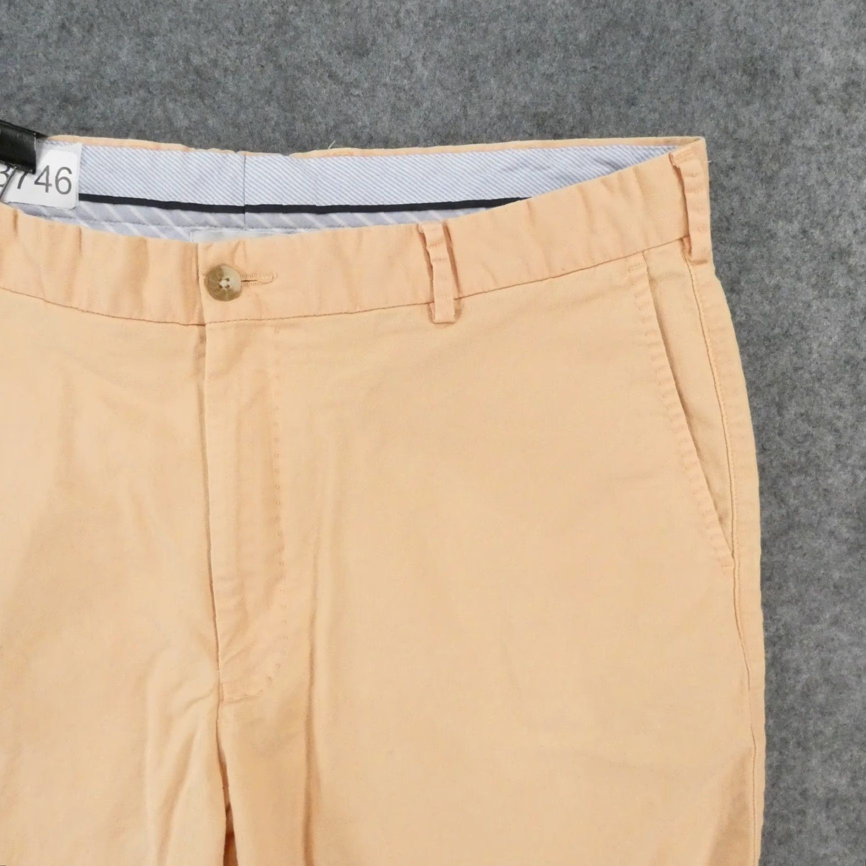 Peter Millar Peter Millar Shorts Mens 36 Chino Flat Front Orange Peach Preppy Casual Size US 35 - 5 Thumbnail