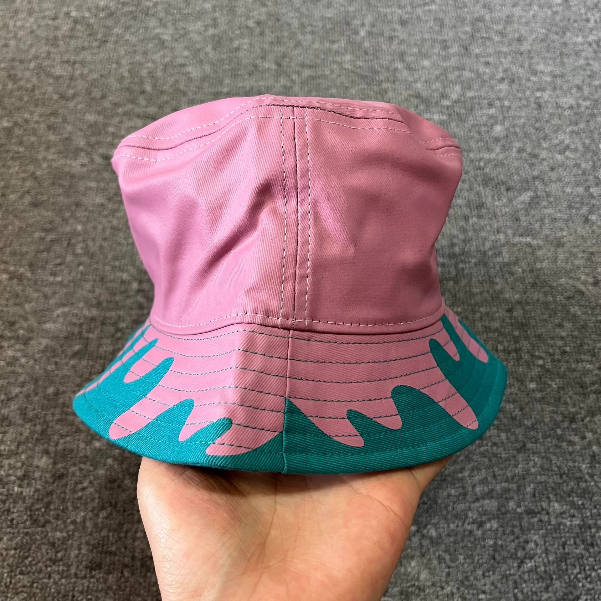 Billionaire Boys Club BBCLeather Strawberry Melted Ice Cream Bucket Hat Q7 Size ONE SIZE - 2 Thumbnail