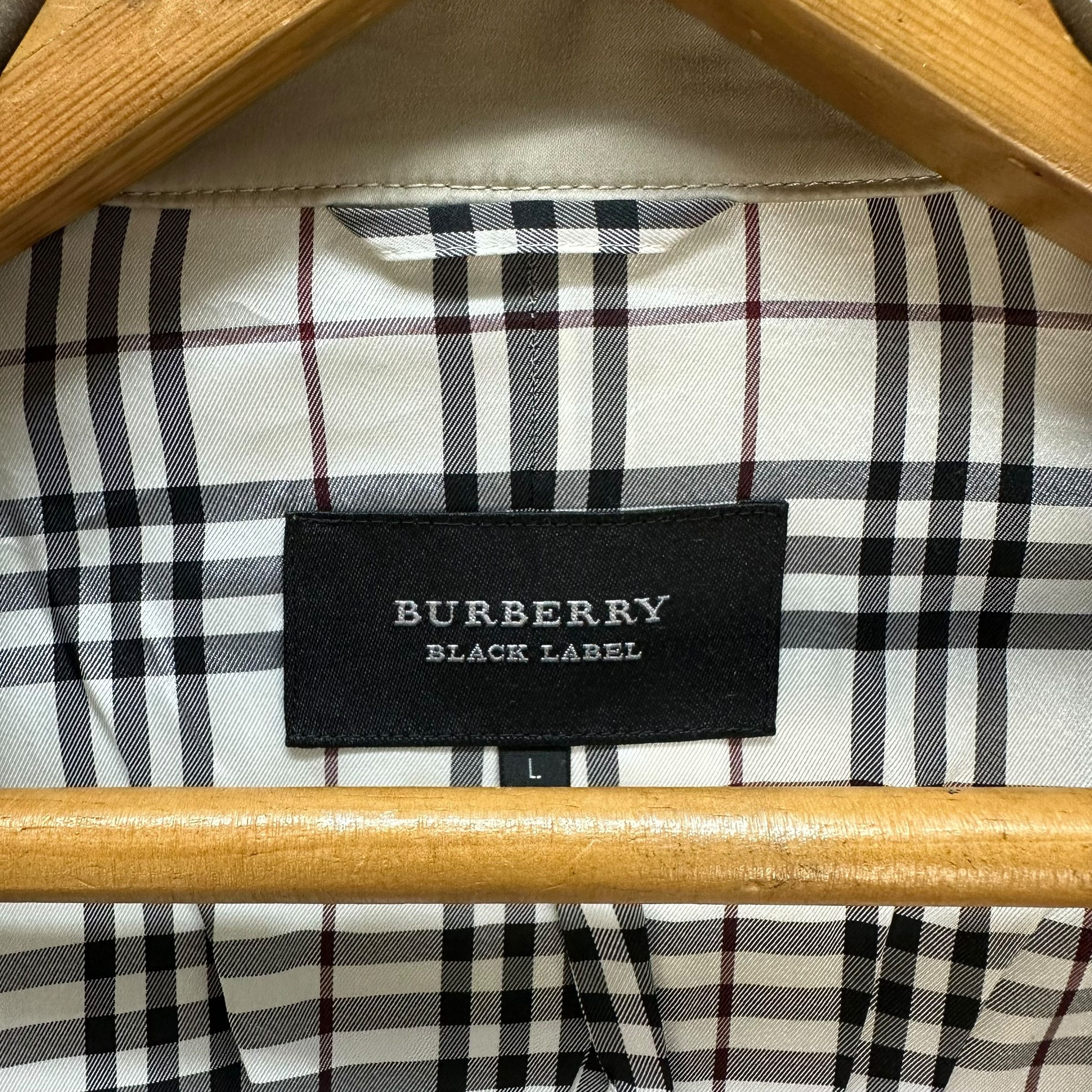 Burberry BURBERRY Embroidery Small Logo Coat Jacket #1508-A62 Size L / US 10 / IT 46 - 10 Thumbnail
