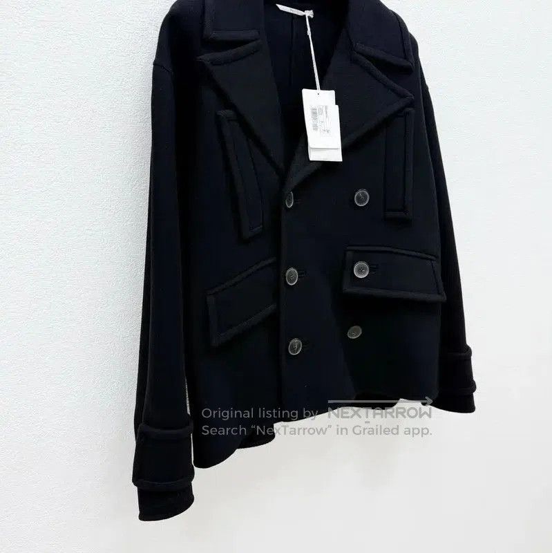 Valentino Valentino Black Wool Long Sleeve Jacket . Size US L / EU 52-54 / 3 - 2 Thumbnail