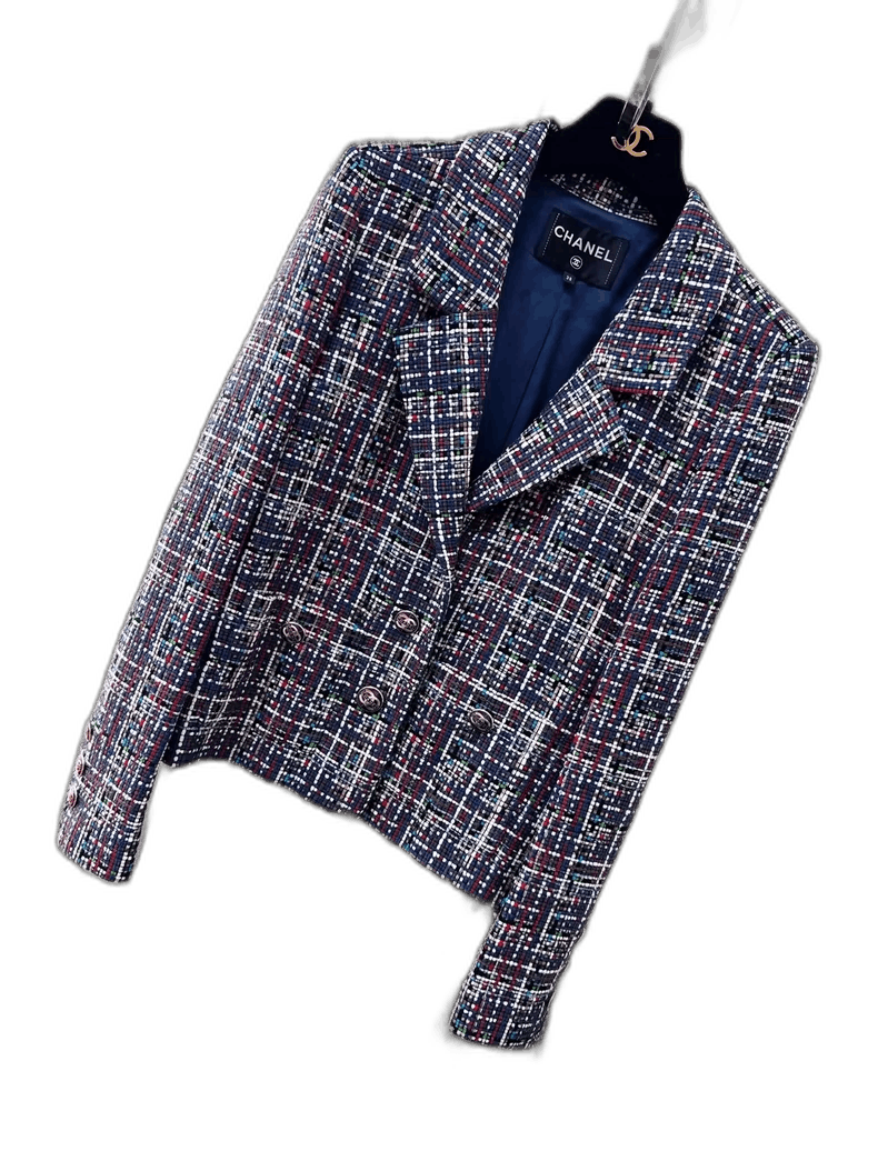 Chanel Chanel Colorful Tweed Blazer Jacket Size 37 Size M / US 6-8 / IT 42-44 - 1 Thumbnail