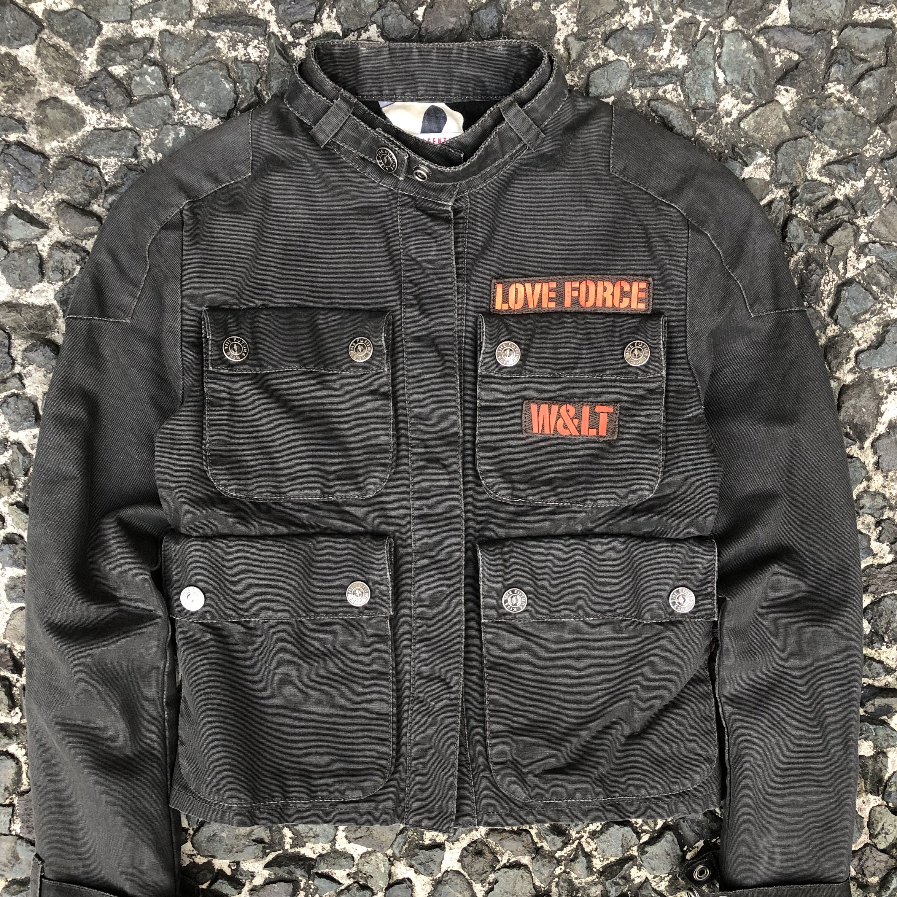 W&LT W&LT Kiss The Future Love Force Utility Jacket Size XS / US 0-2 / IT 36-38 - 3 Thumbnail