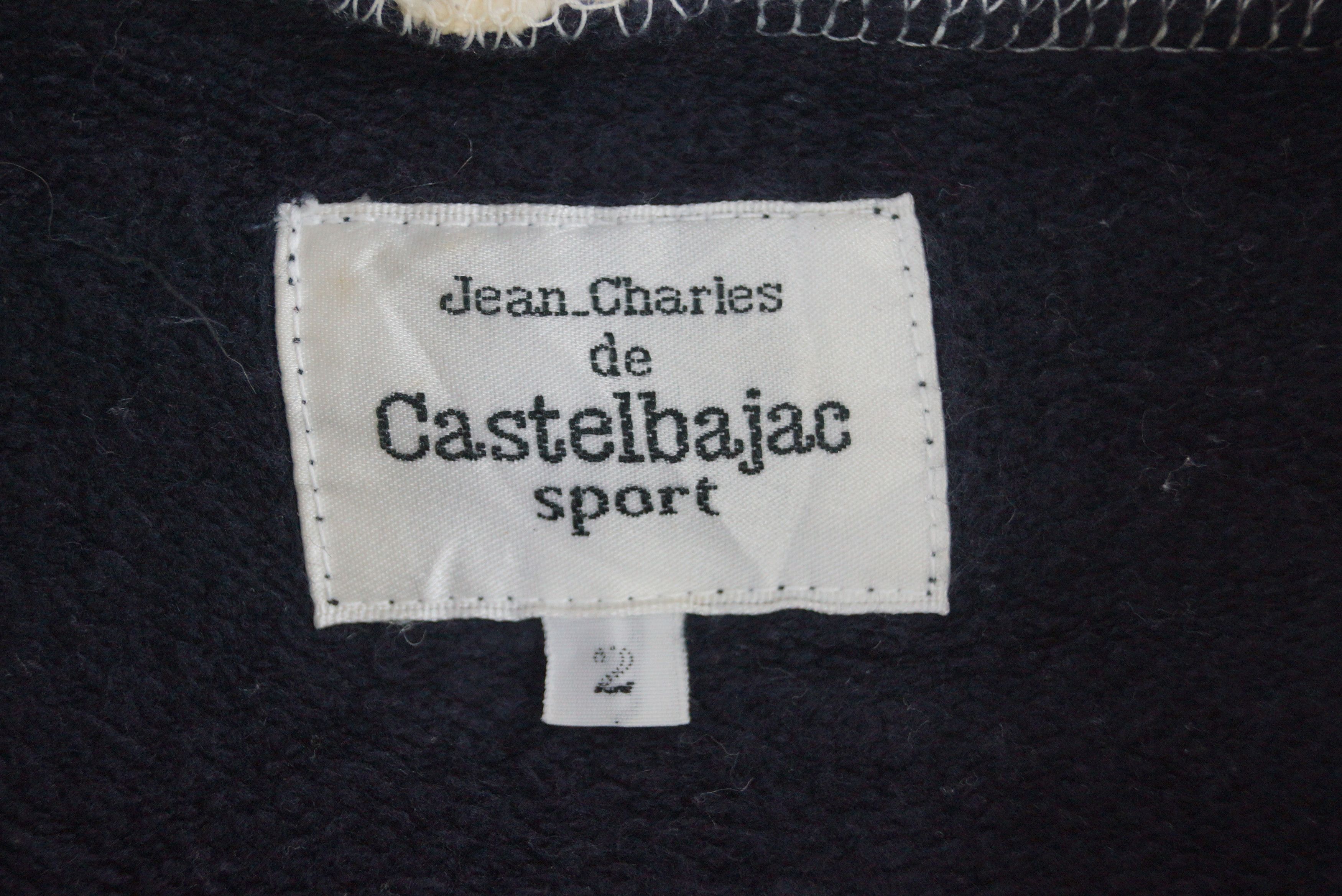 Jean Charles De Castelbajac × Vintage Vintage JC De Catelbajac Sweatshirt Half Zipper Size US M / EU 48-50 / 2 - 4 Thumbnail
