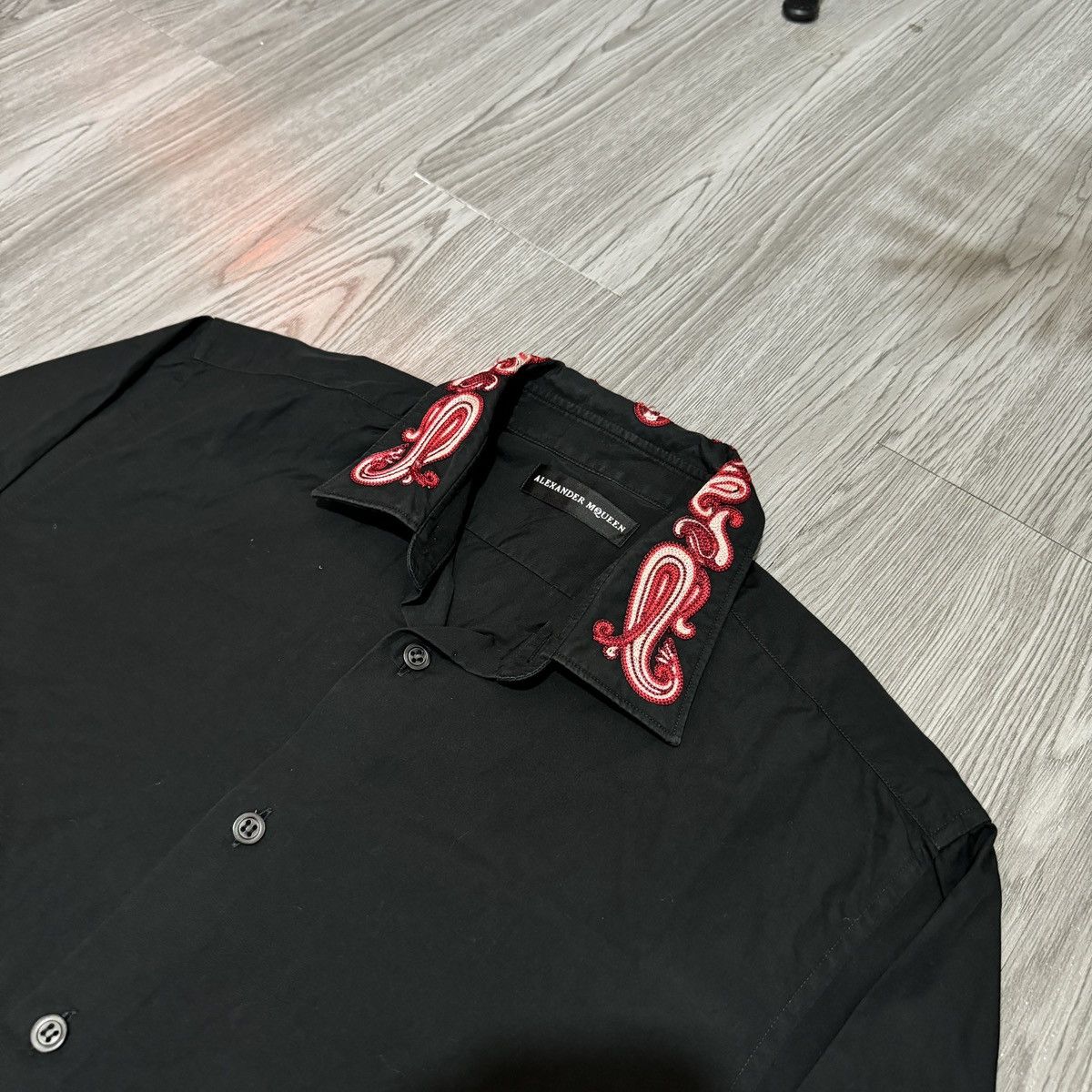 Alexander McQueen Alexander McQueen Paislet Embroidery Shirt Size US M / EU 48-50 / 2 - 2 Thumbnail