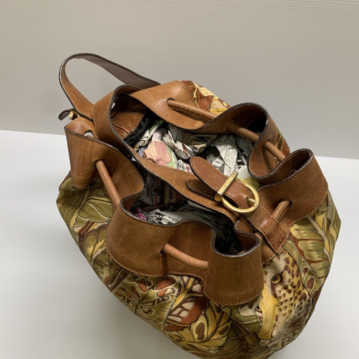 Salvatore Ferragamo Salvatore Ferragamo Flora Bucket Bag Size ONE SIZE - 6 Thumbnail