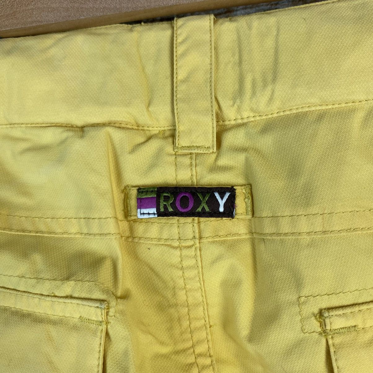 Japanese Brand DL Roxy Winter Sport Yellow Pants #C1123 Size 26" / US 2 / IT 38 - 22 Thumbnail