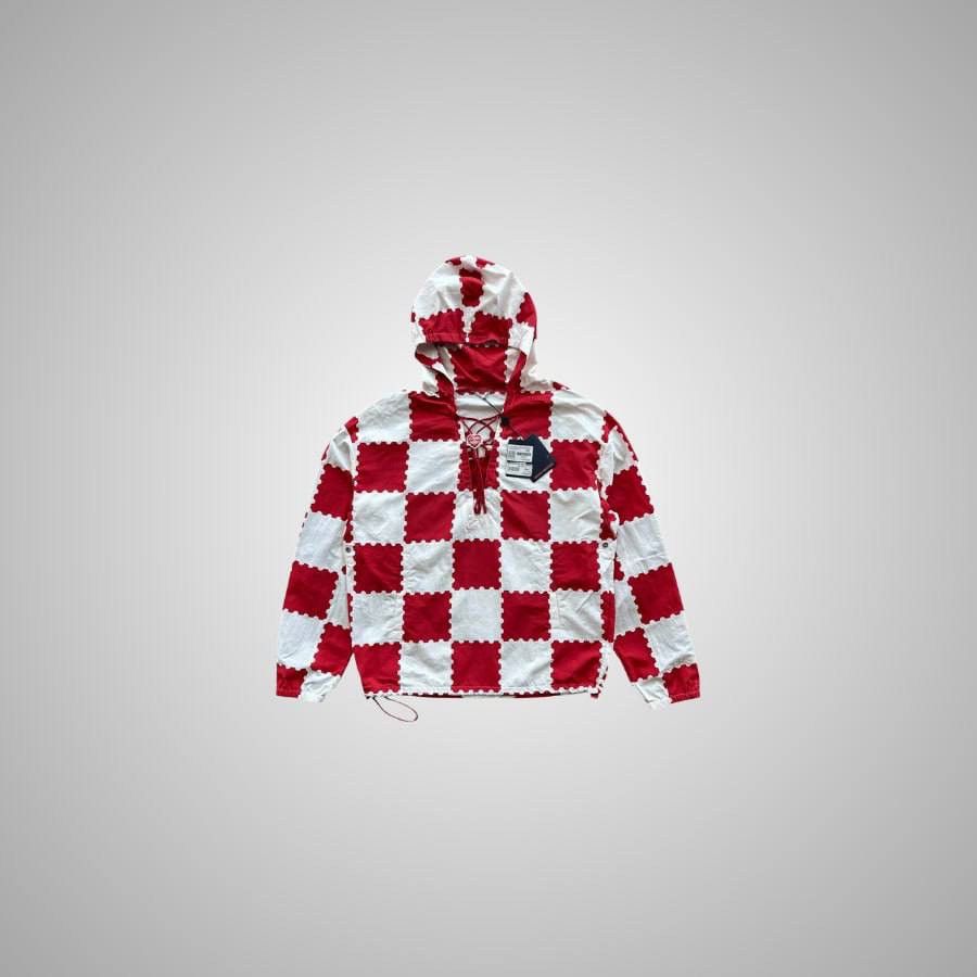 Louis Vuitton LOUIS VUITTON NIGO RED & WHITE CHECKERED WINDBREAKER Size US S / EU 44-46 / 1 - 1 Thumbnail