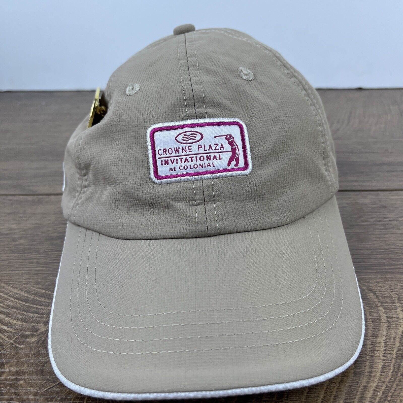 Other Crowne Plaza Invitational Colonial Hat Tan Brown Hat Adjusta Size ONE SIZE - 4 Thumbnail