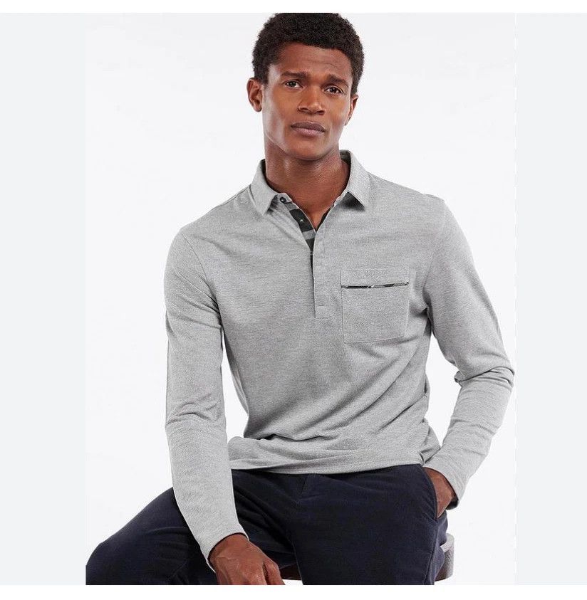 Barbour Barbour ADIE Long-Sleeve Polo Shirt Size US L / EU 52-54 / 3 - 1 Thumbnail