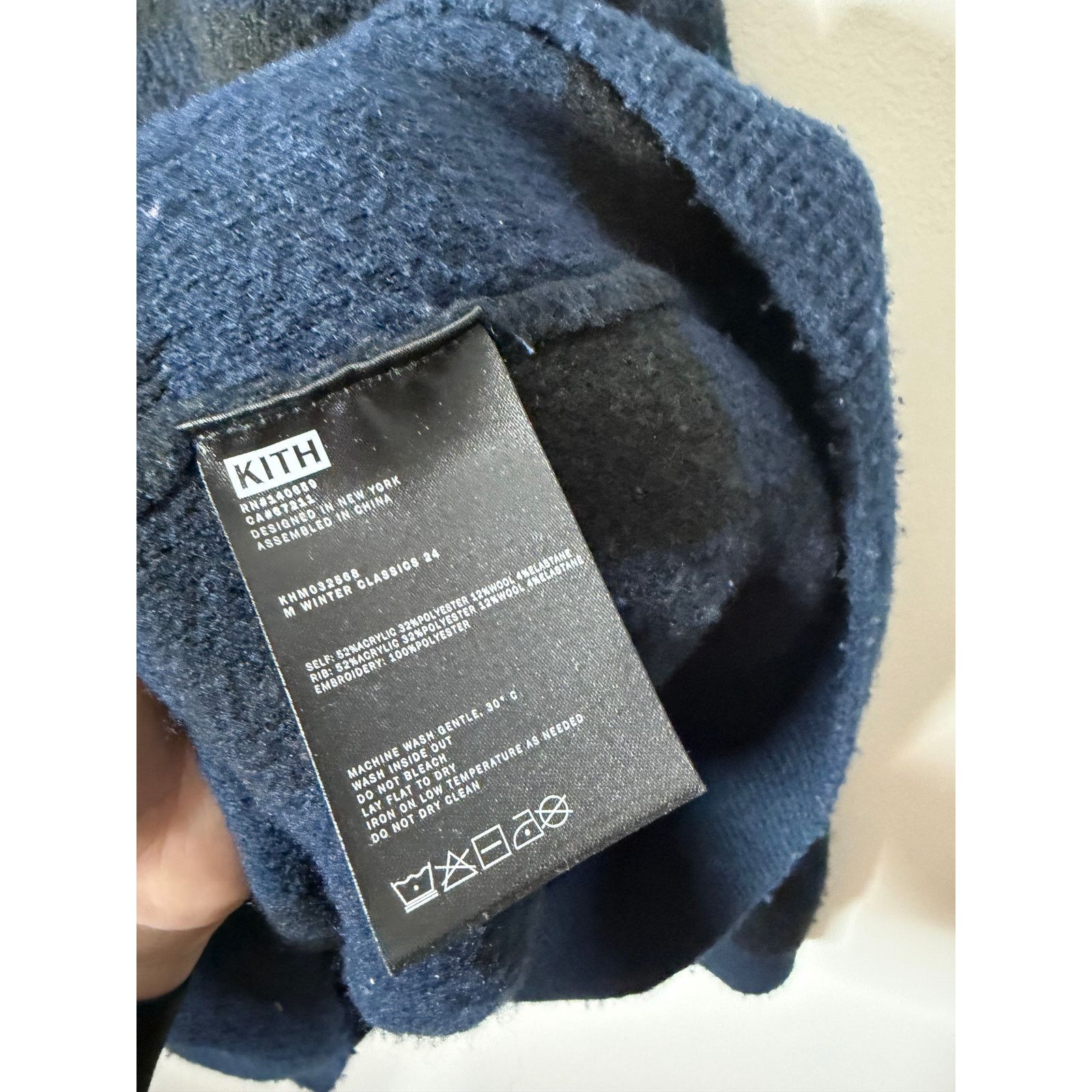 Kith Kith Lewis Check Sweater Nocturnal Size US XL / EU 56 / 4 - 8 Thumbnail