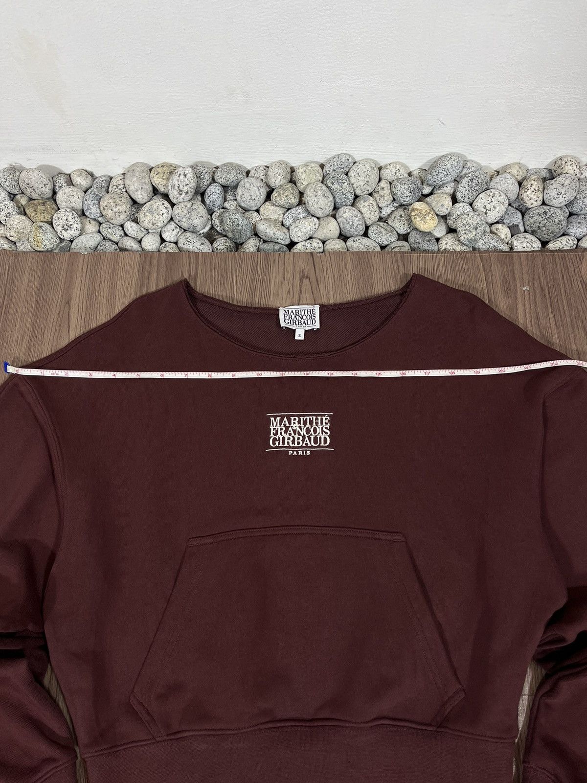 Marithe + Francois Girbaud Marithe Francois Girbaud Neckless Cropped Sweatshirt Size US S / EU 44-46 / 1 - 8 Thumbnail