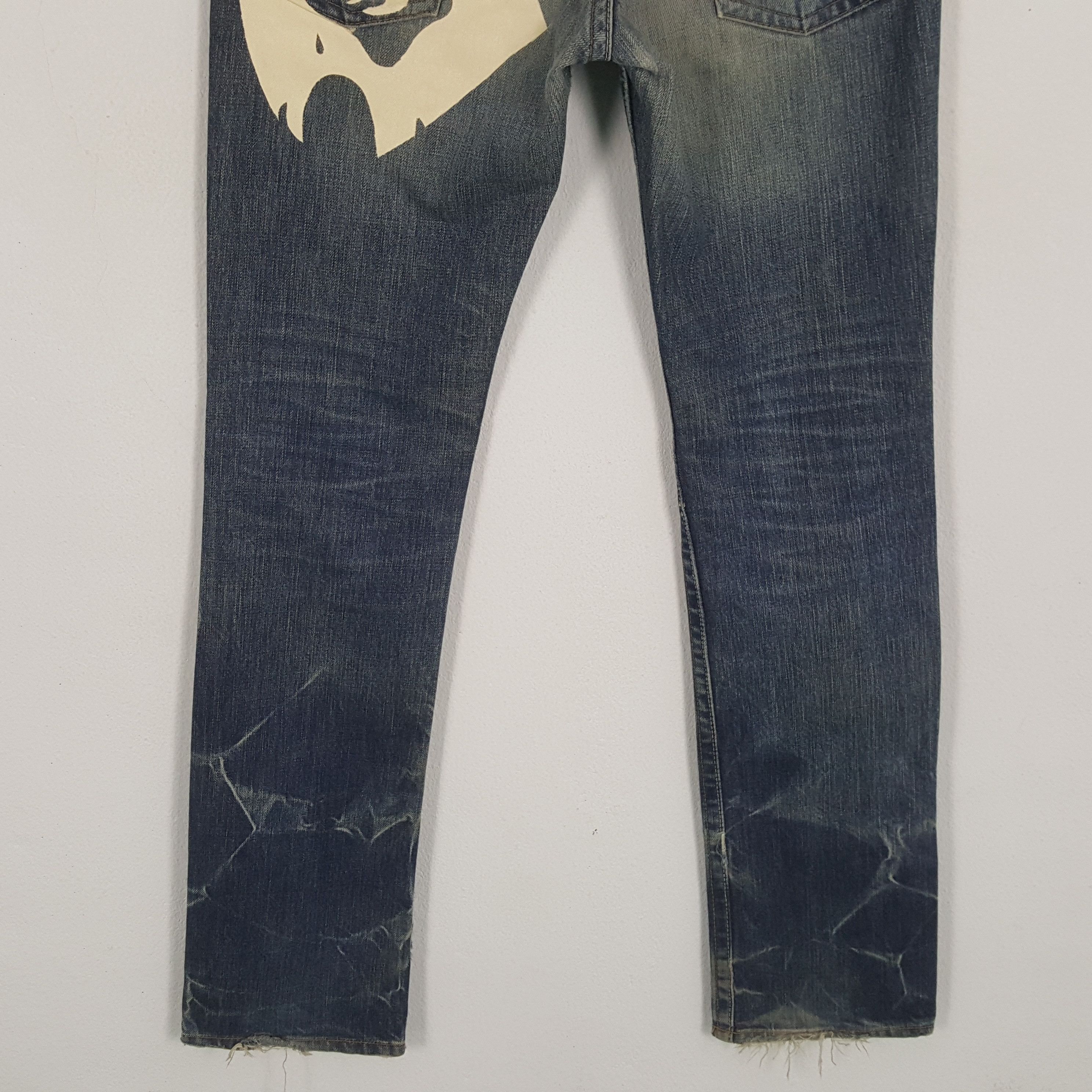 Hysteric Glamour × Japanese Brand × Vintage HYSTERIC GLAMOUR Japanese Brand Streetwear Custom Art Jeans Size 30" / US 8 / IT 44 - 3 Thumbnail