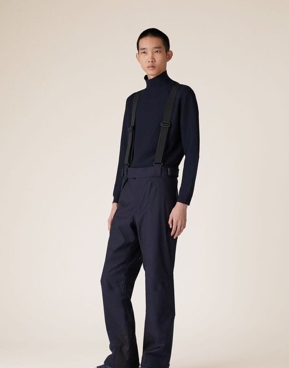 Loro Piana o1w1db10824 Lech Ski Pant in Navy Blue Size US 32 / EU 48 - 4 Thumbnail