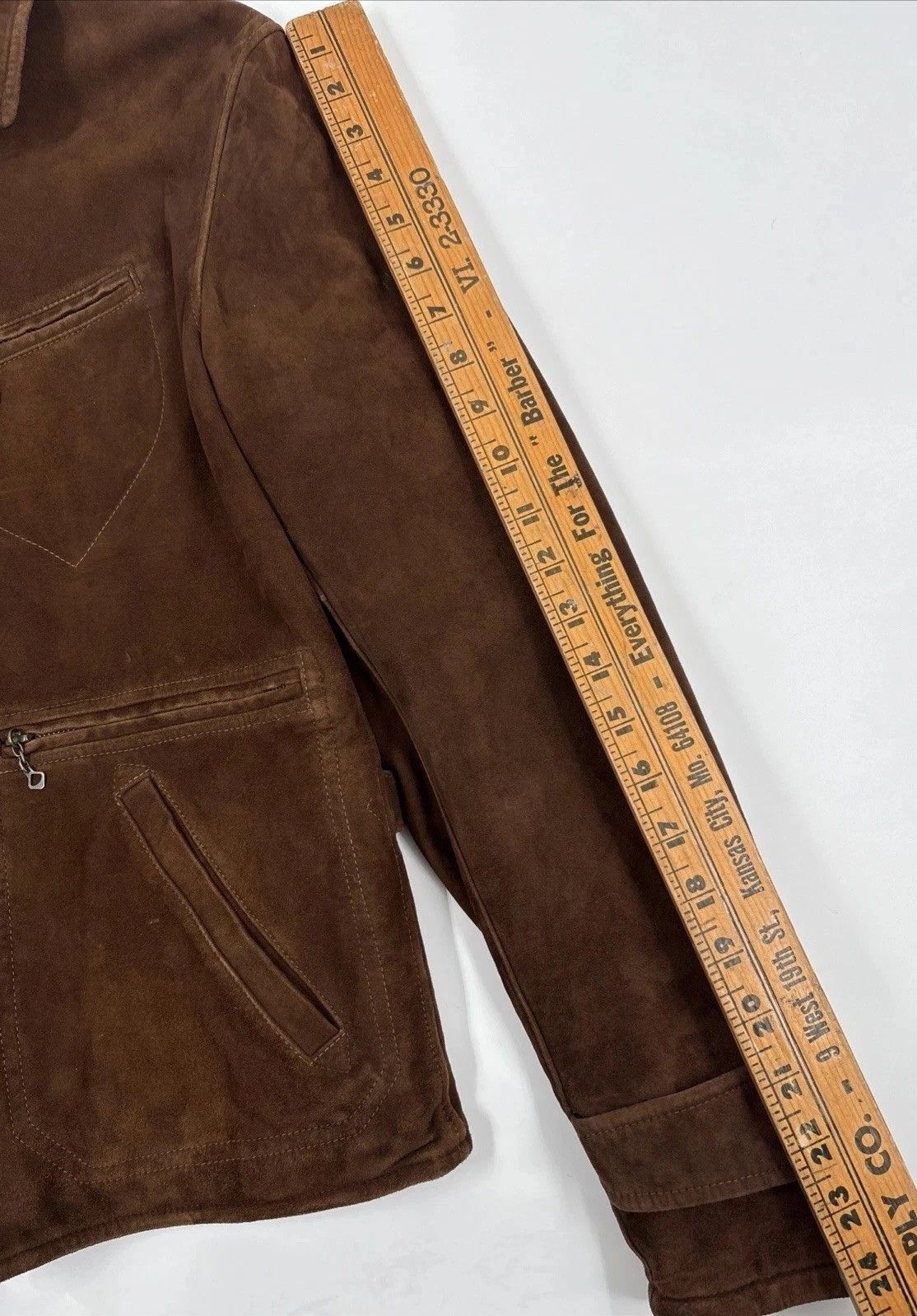 Polo Ralph Lauren Vtg Polo Ralph Lauren leather/wool REVERSIBLE jacket SMALL Size US S / EU 44-46 / 1 - 9 Thumbnail