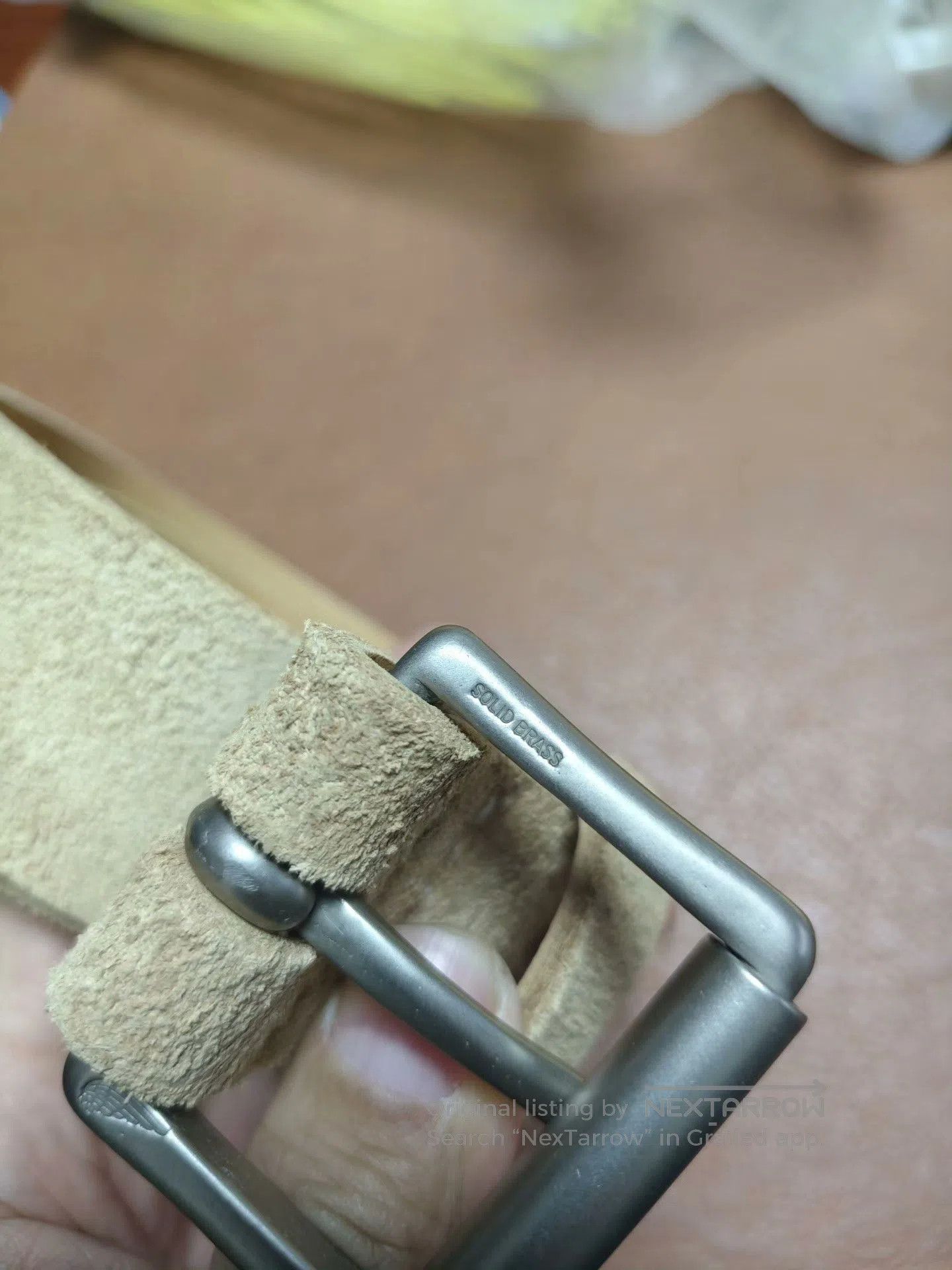 Red Wing Red Wing Suede Leather Belt. Size ONE SIZE - 3 Thumbnail
