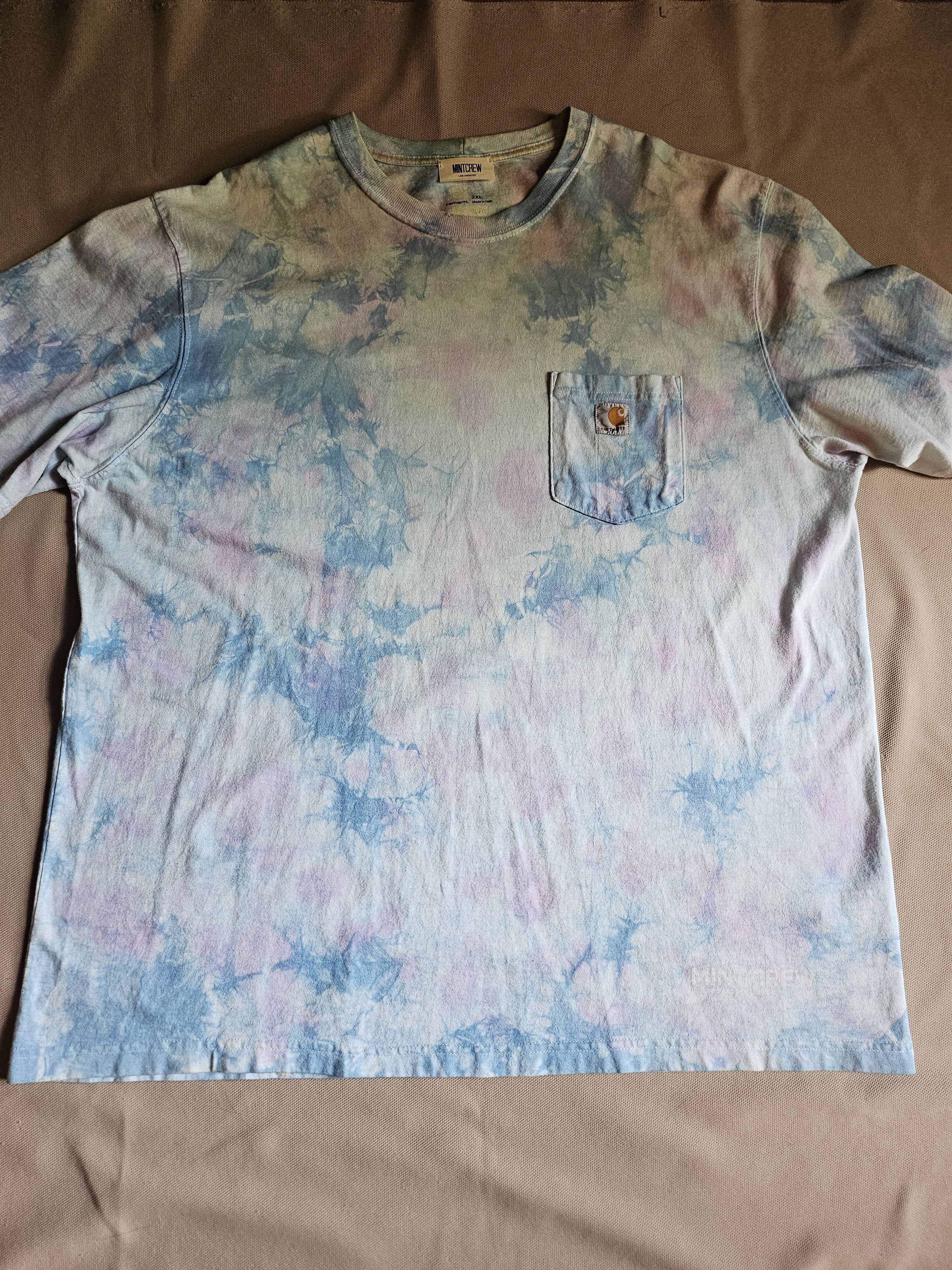 Carhartt Mintcrew x Carhartt Tie-Dye Shirt Size US XXL / EU 58 / 5 - 1 Thumbnail