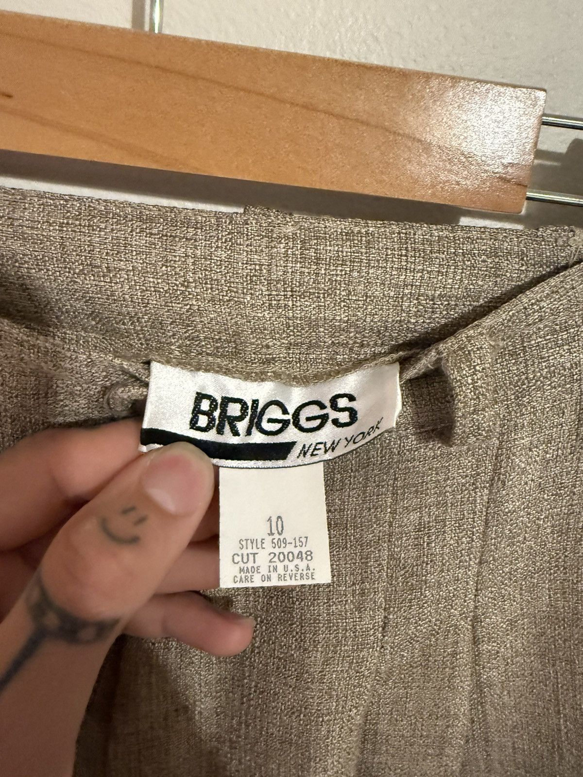 Other Vintage 1970s Made In USA Dress Pants Rare Size 28" / US 6 / IT 42 - 3 Thumbnail