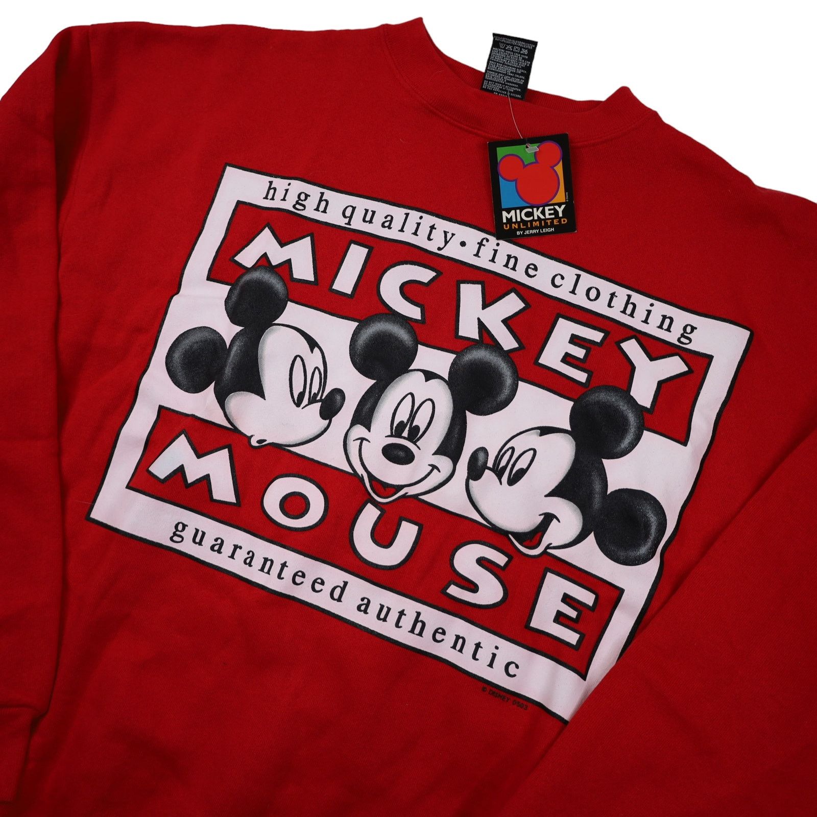 Disney × Vintage NWT Vintage Mickey Mouse Graphic Sweatshirt Size US XL / EU 56 / 4 - 2 Thumbnail