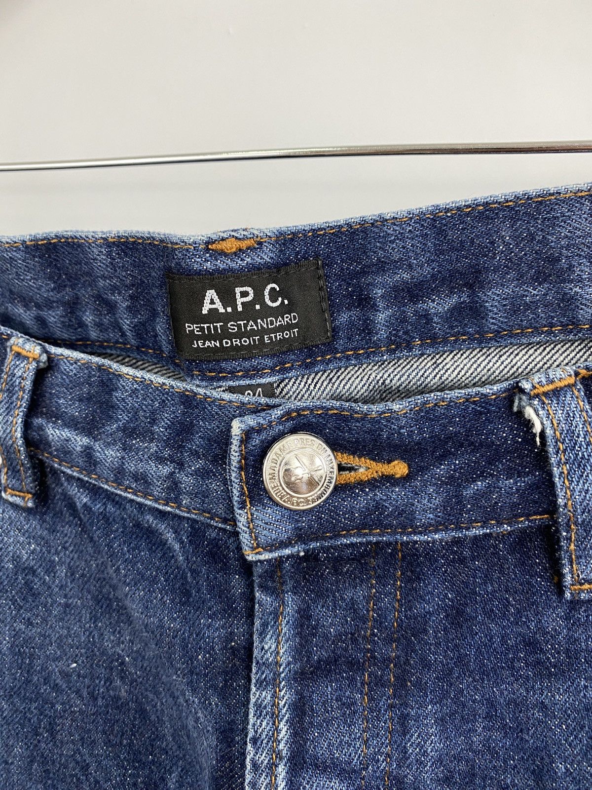 A.P.C. 🇺🇸 A.P.C. Jeans Selvedge Rare Retro Hype Y2K A. P. C. Size US 33 - 4 Thumbnail