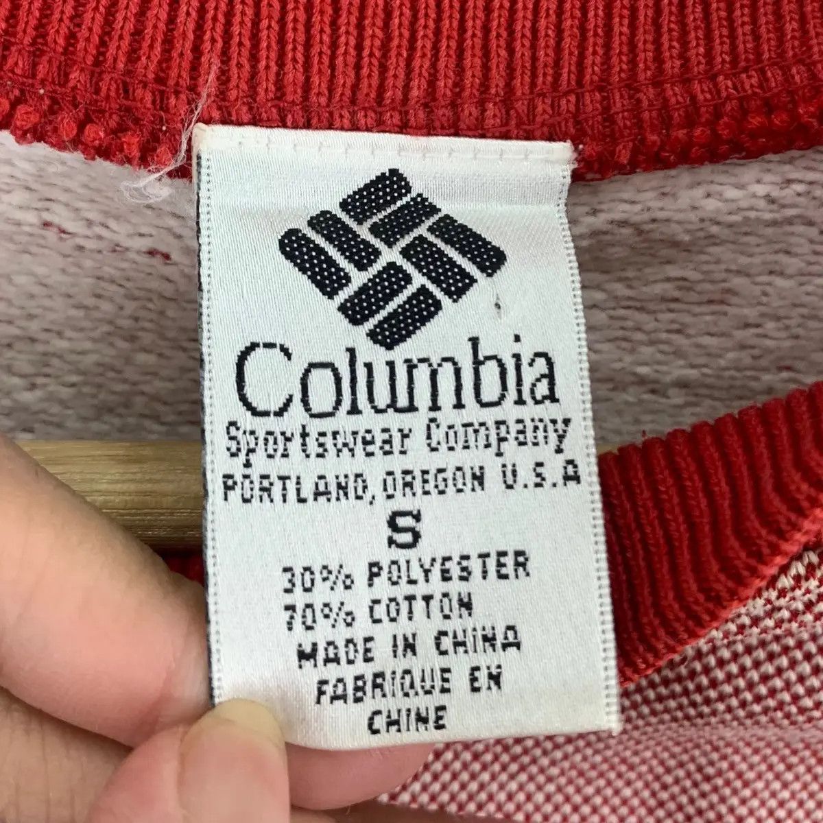 Columbia Vintage COLOMBIA SPORTSWEAR Ringer Sweatshirt Oregon Size US S / EU 44-46 / 1 - 8 Thumbnail
