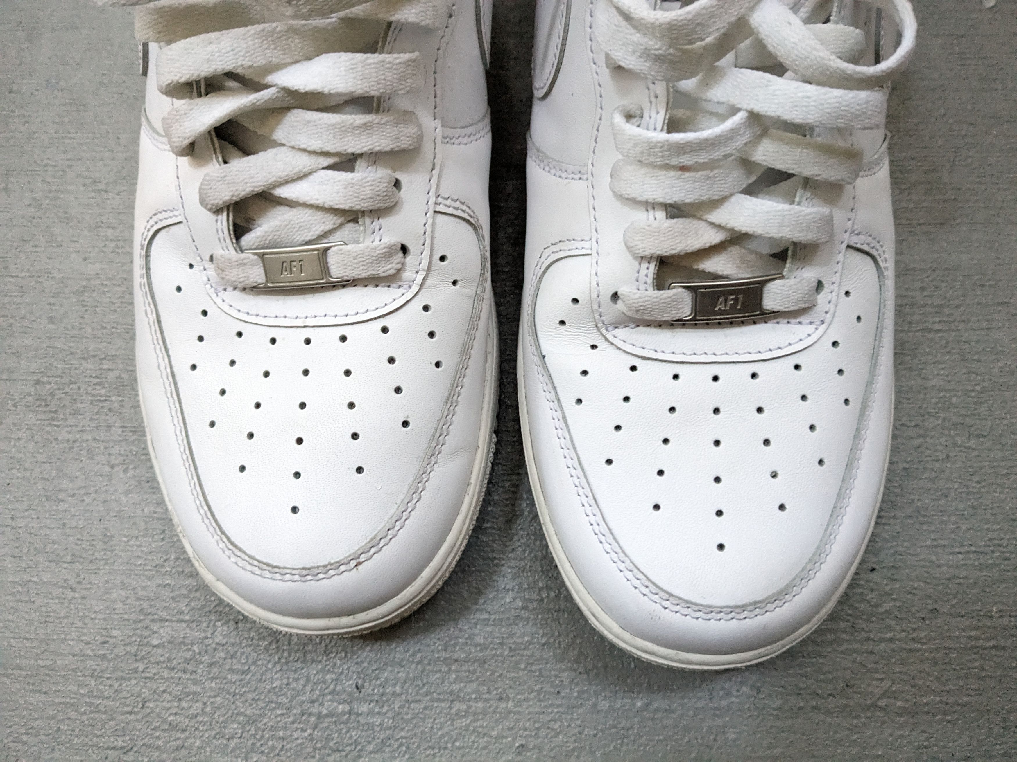 Nike Nike Air Force 1 Low Size 11.5 White Leather Lace CW2288-111 Size US 11.5 / EU 44-45 - 5 Thumbnail
