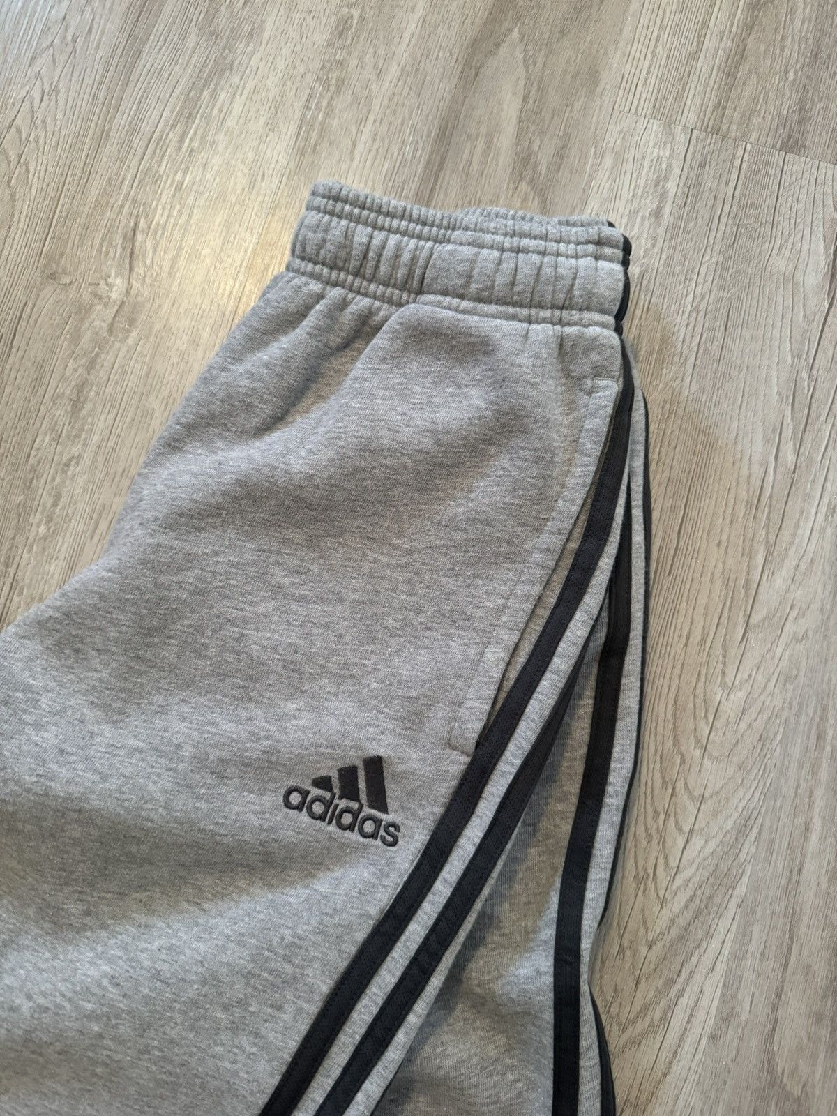 Adidas Vintage Heavyweight Striped Adidas Sweats Size US 30 / EU 46 - 3 Thumbnail