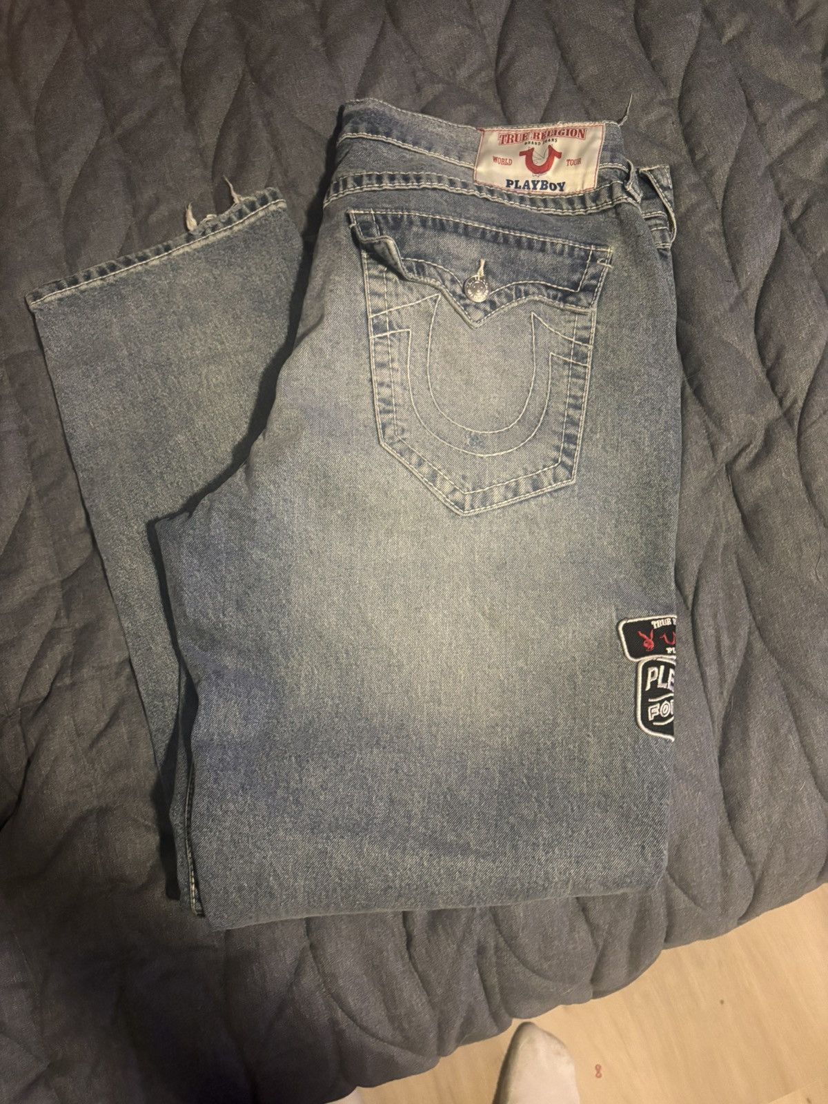 Playboy × True Religion True religion x playboy relaxed pants Size US 38 / EU 54 - 1 Thumbnail