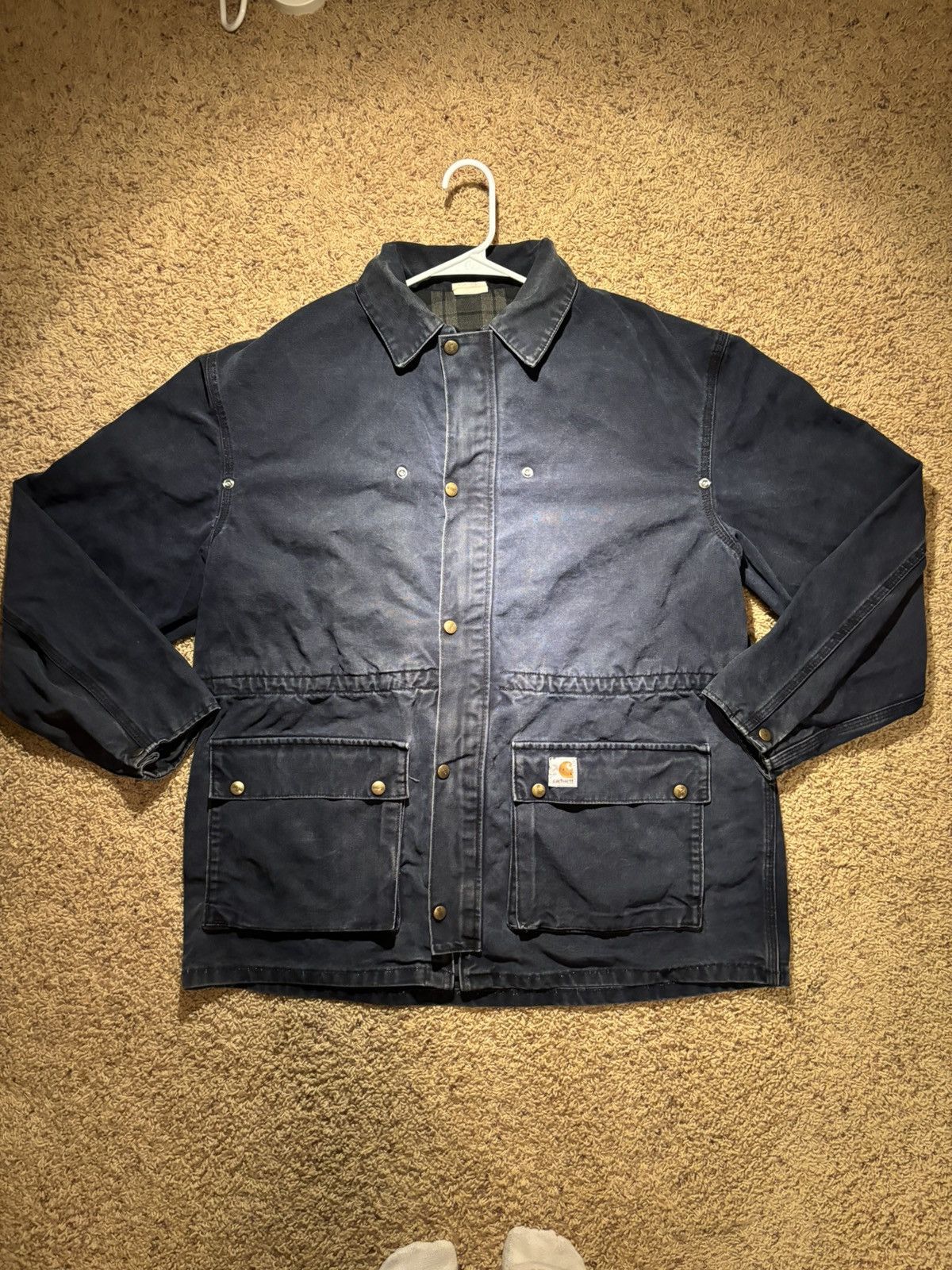 Vintage Carhartt Cape Chore Jacket CW083 Size L