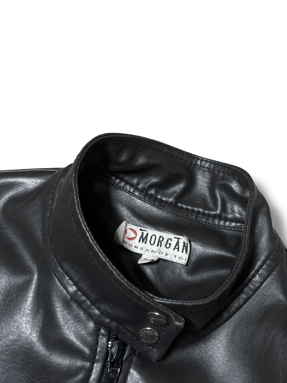 If Six Was Nine Morgan de Toi Y2K Archive Leather Jacket Avantgarde Size M / US 6-8 / IT 42-44 - 5 Thumbnail