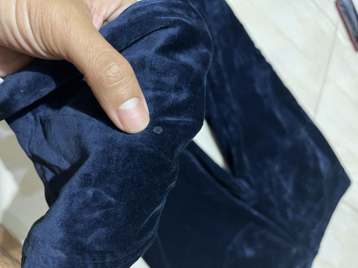 A.P.C. APC blue Velvet pant Size US 30 / EU 46 - 9 Thumbnail