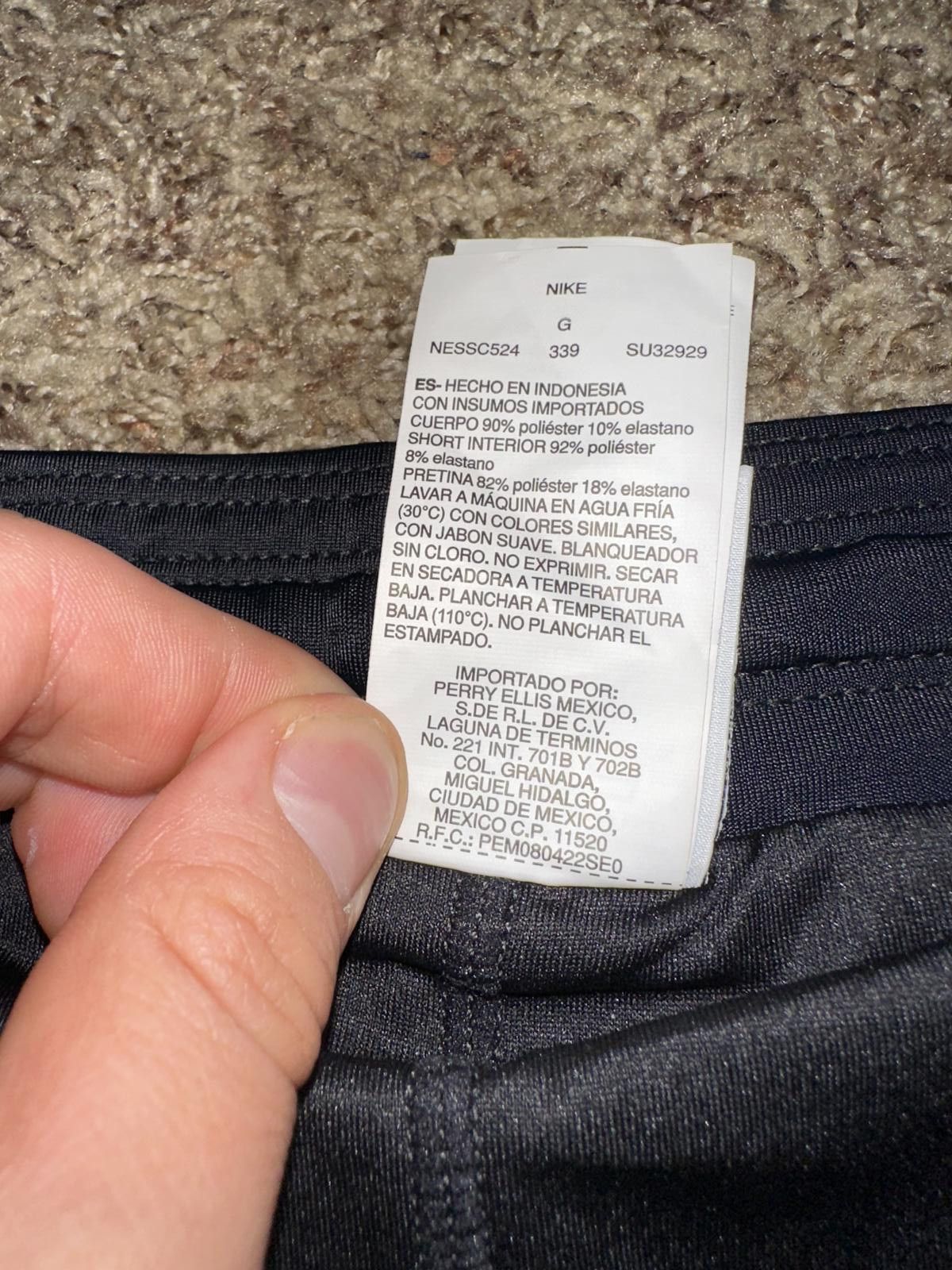 Nike Nike Swim Mens Medium AOP Volley Swim Shorts Size US 34 / EU 50 - 5 Thumbnail
