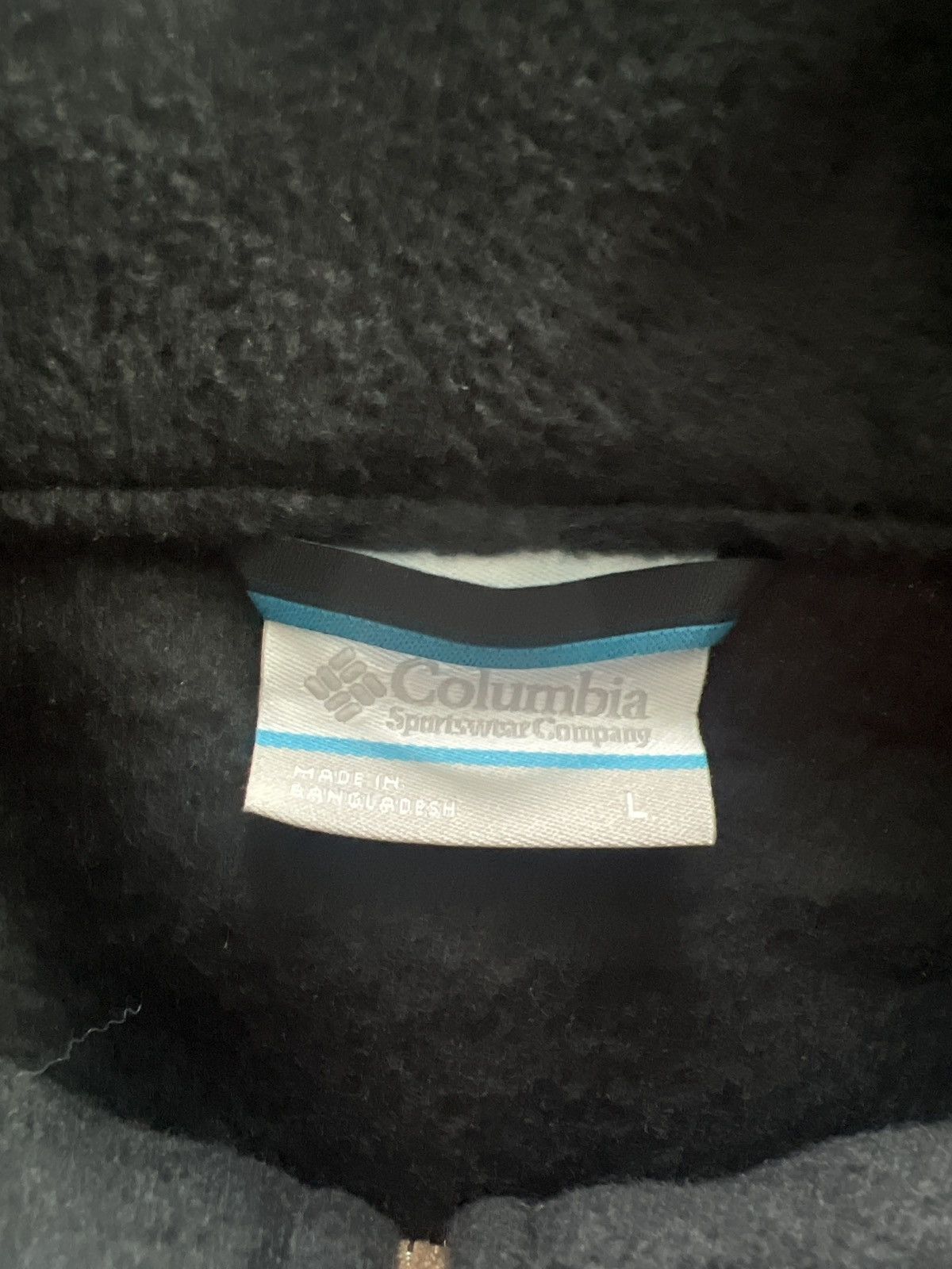 Columbia Columbia Two-Tone Brown & Black Fleece Sweatshirt Size US L / EU 52-54 / 3 - 6 Thumbnail