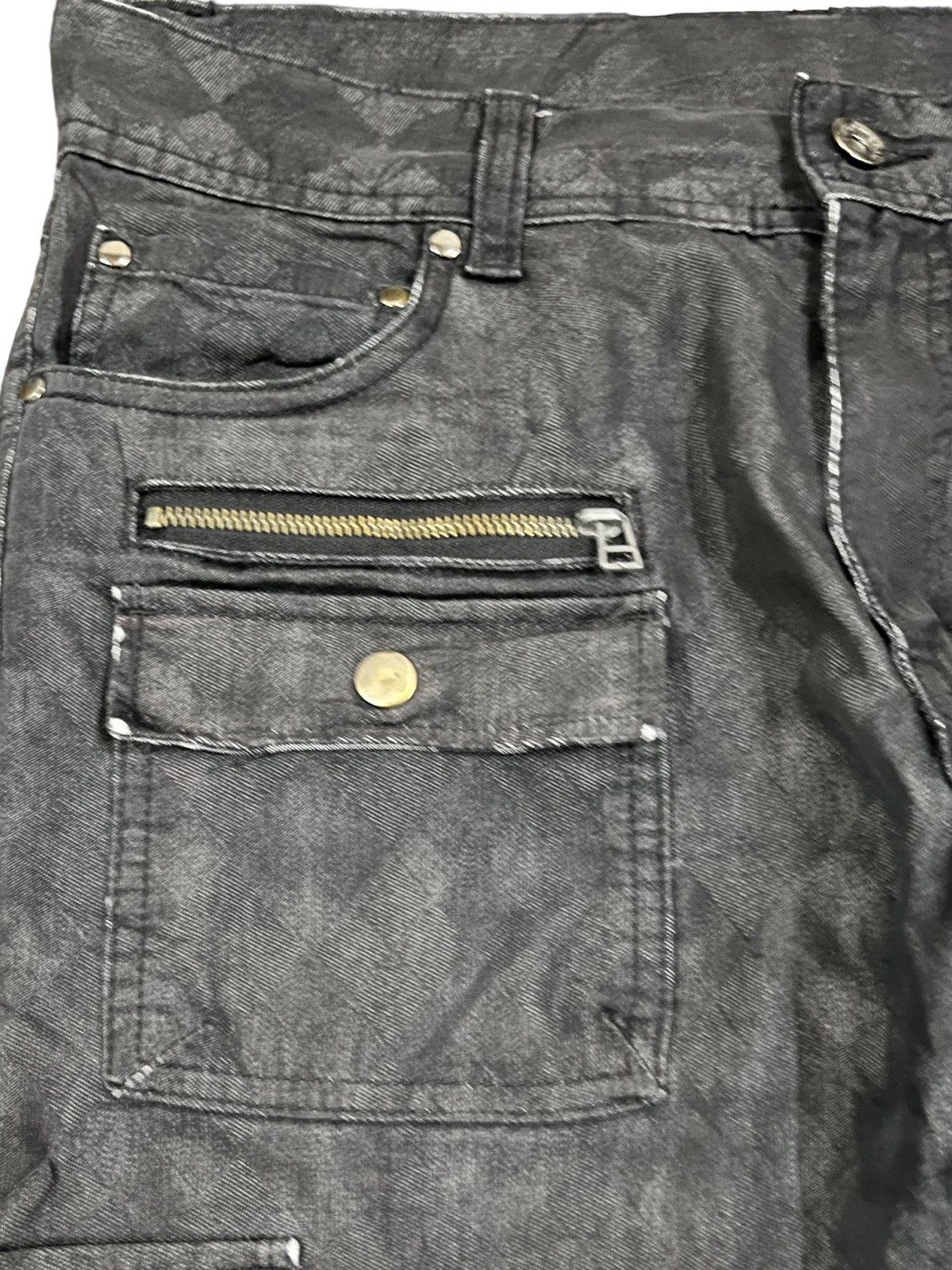 If Six Was Nine × Le Grande Bleu (L.G.B.) × semanticdesign Vintage Semantic Design Bondage Denim Size US 31 - 4 Thumbnail