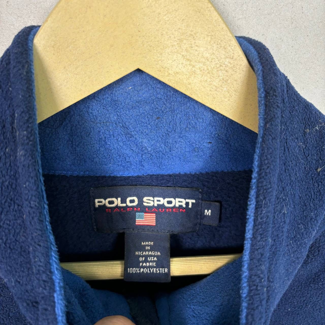 Polo Ralph Lauren VTG 90s Polo Sport Ralph Lauren Polartex Fleece Half Zip M Size US M / EU 48-50 / 2 - 4 Thumbnail