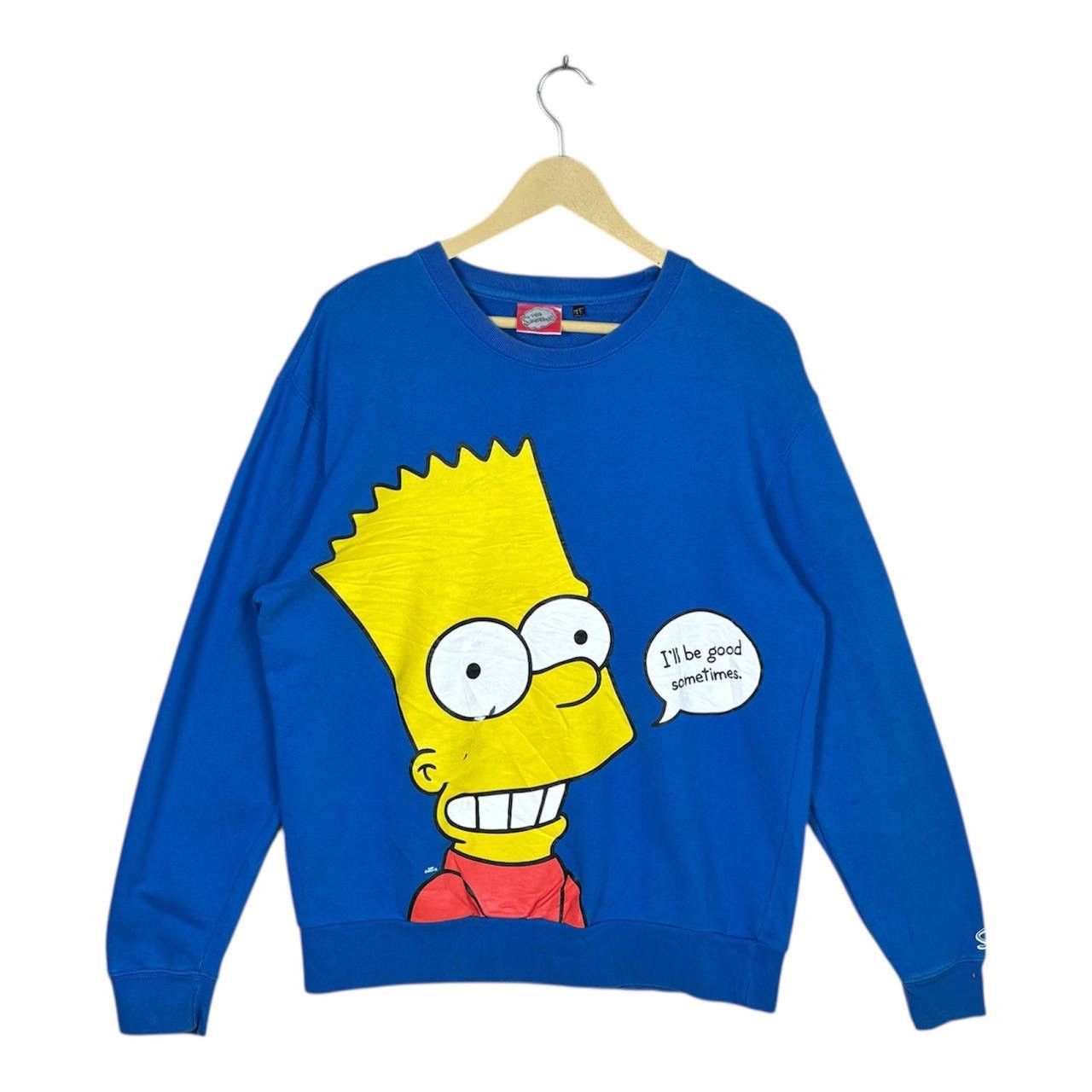 The Simpsons The Simpson Bart Simpson Crewneck Sweatshirt Blue Size US L / EU 52-54 / 3 - 1 Thumbnail