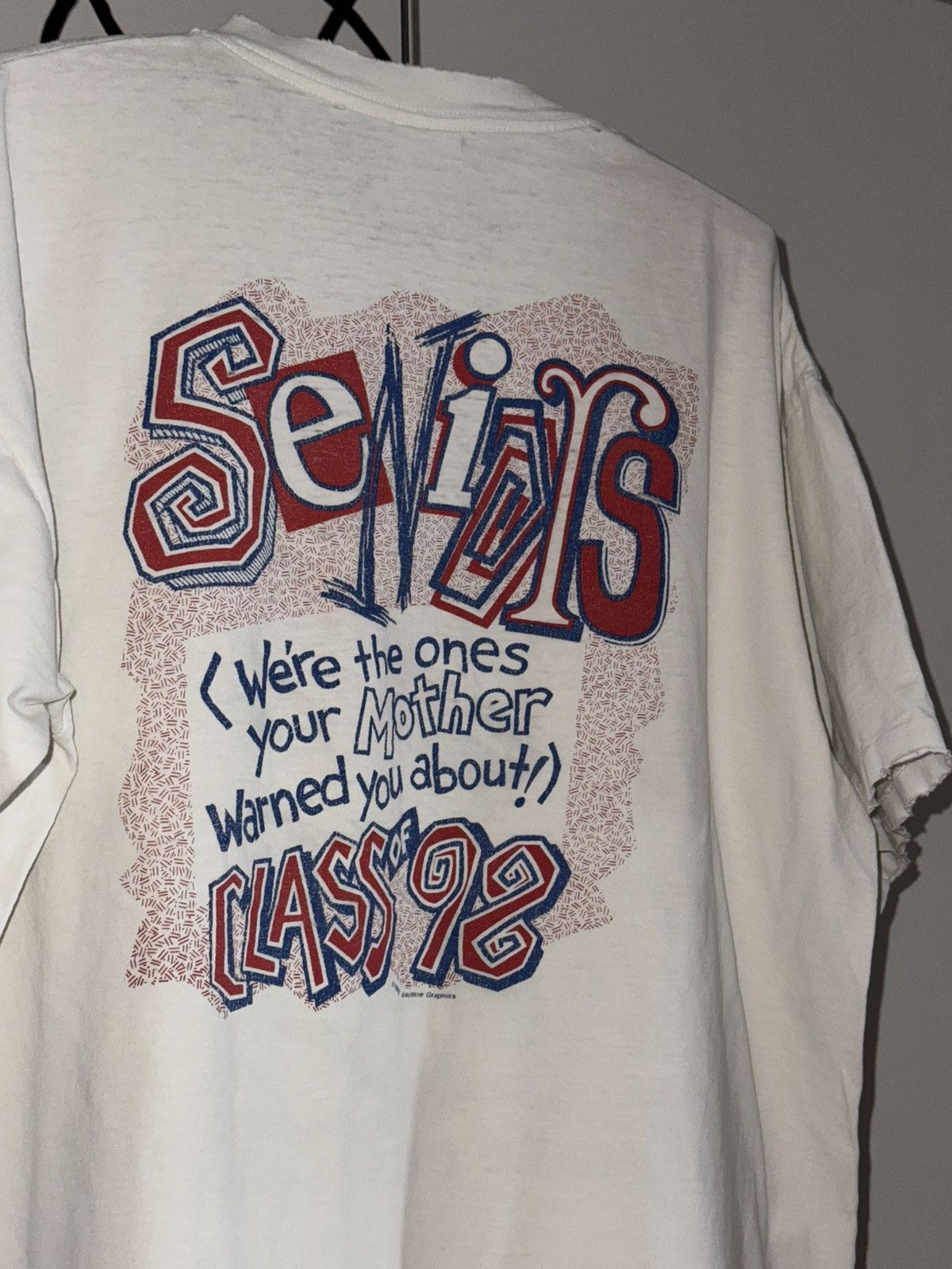 Vintage Vintage 90s 1998 Seniors We’re the ones your Mother Warned Size US XL / EU 56 / 4 - 2 Thumbnail