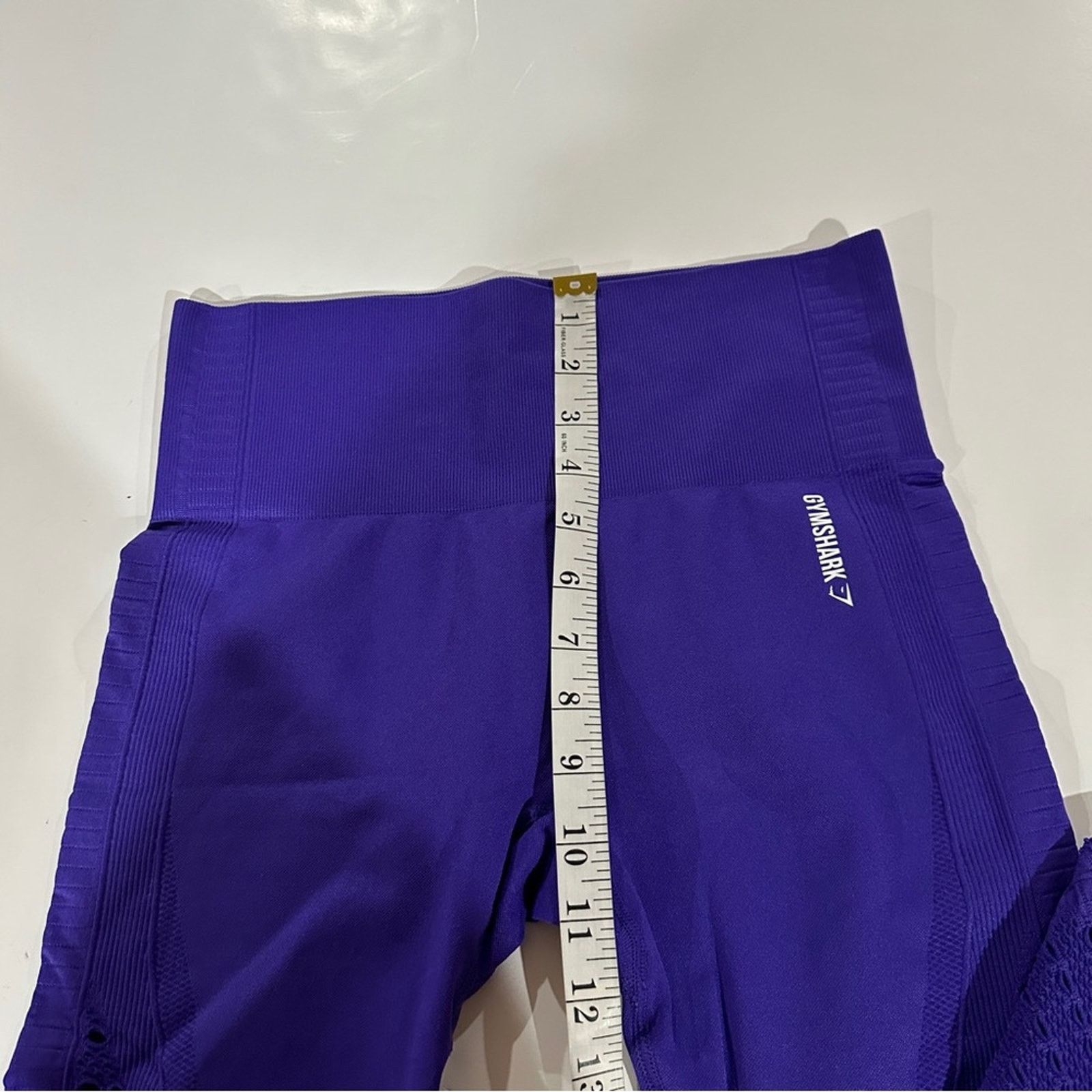 Gymshark Gymshark Energy+ Seamless Knit Cutout Cropped Leggings Sz M Size 25" / US 0 / IT 36 - 10 Thumbnail