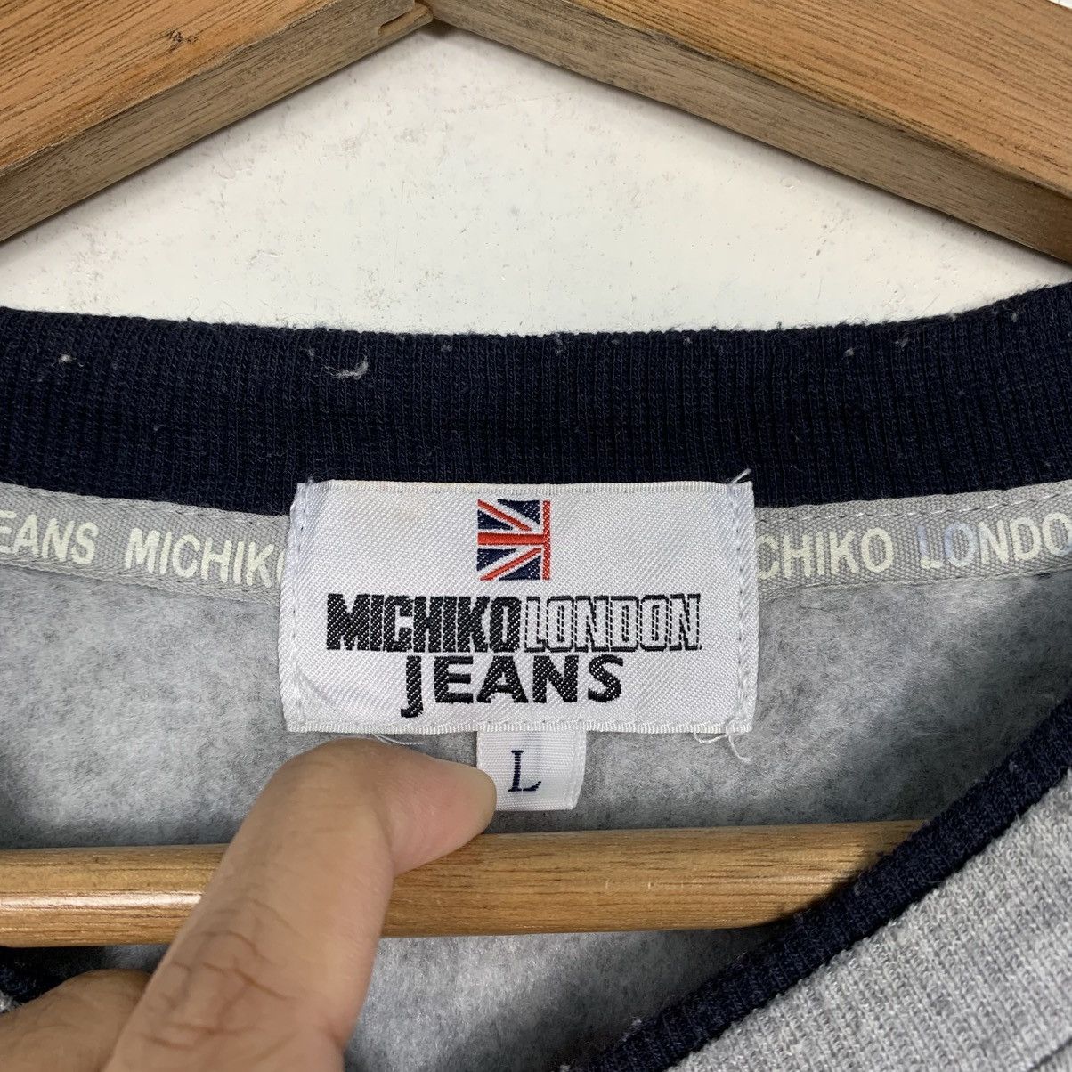 Michiko Koshino London Michiko London Jeans Big Logo Sweatshirt Size US L / EU 52-54 / 3 - 11 Thumbnail