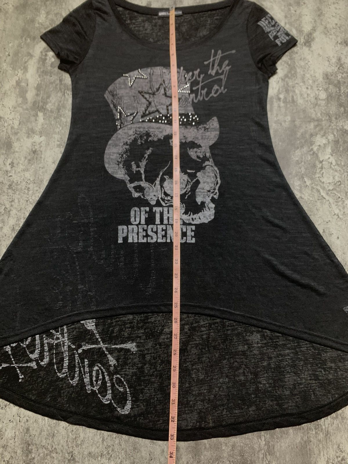 Japanese Brand GHOST OF HARLEM GOTHIC STUDED SKULL HYSTERIC GLAMOUR STYLE Size ONE SIZE - 12 Thumbnail