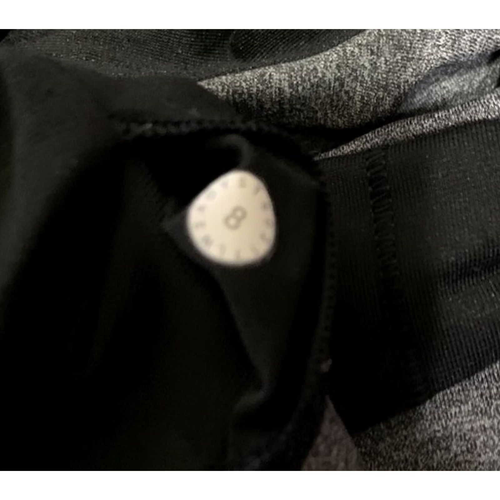 Lululemon Lululemon Energy Bra Women's 8 Heather Deep Coal Gray Sports Bra Size ONE SIZE - 4 Thumbnail