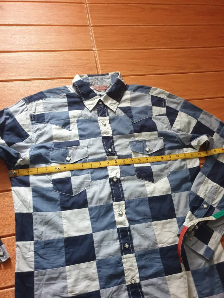 Japanese Brand × PPFM 💥Lucky store patchwork Japanese brand western shirt Size US XL / EU 56 / 4 - 8 Thumbnail