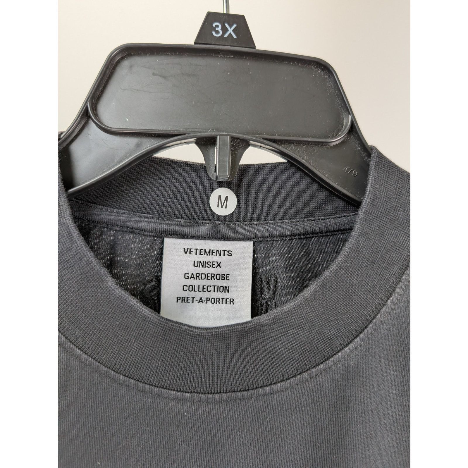 Vetements o1rshd1 Sunset Logo SS T-Shirt in Black Size US M / EU 48-50 / 2 - 7 Thumbnail
