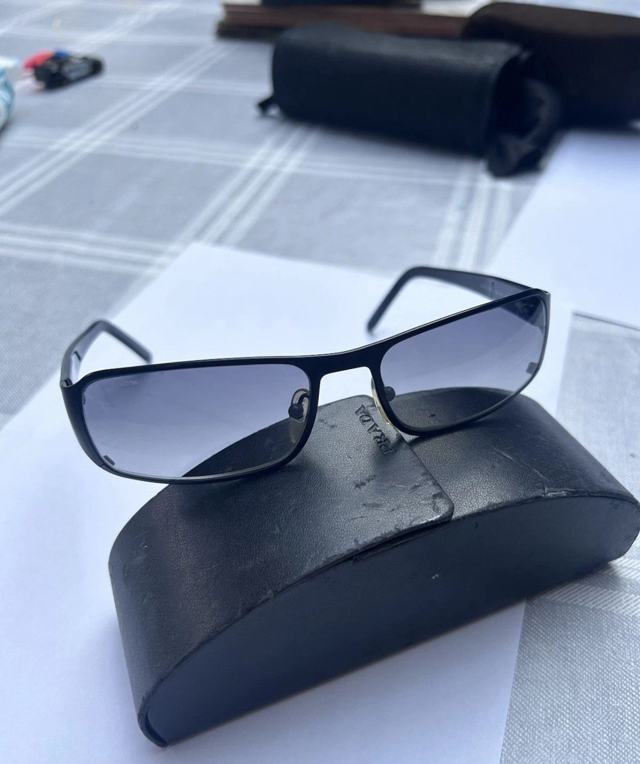 Prada Prada Sunglasses 2006 Black PR52FS SPR 52F 1BO-3M1 270324 Size ONE SIZE - 1 Thumbnail