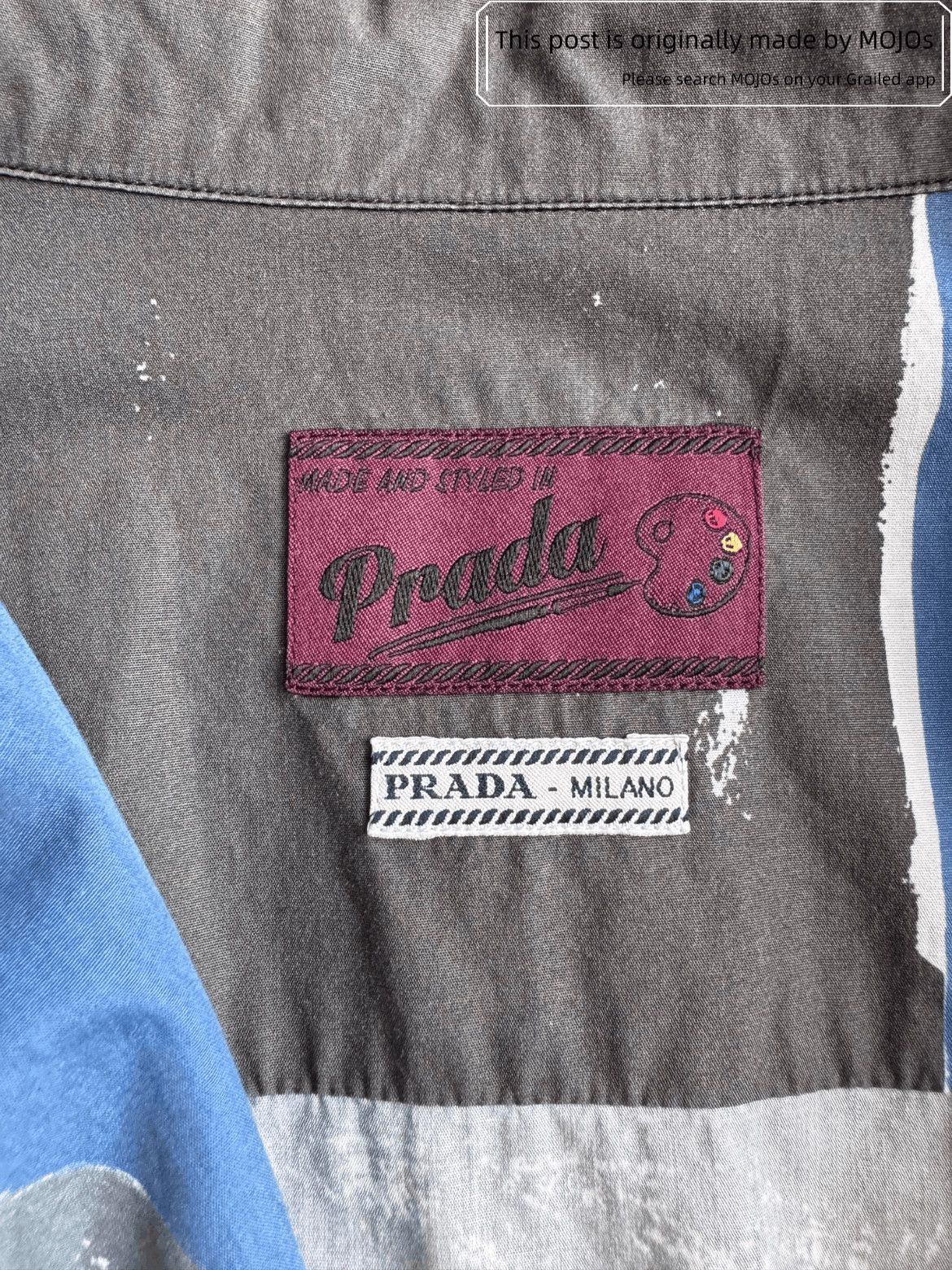 Prada Prada 16SS Painting Shirt Size US M / EU 48-50 / 2 - 3 Thumbnail