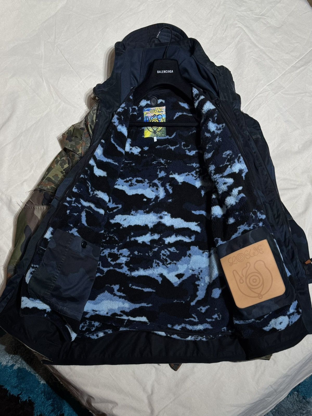 Loewe FW20 EYE LOEWE NATURE HOODED PARKA JACKET FLEECE LINING 48 Size US M / EU 48-50 / 2 - 4 Thumbnail