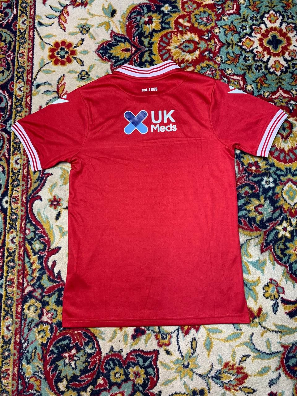 Vintage Nottingham Forest 2020 2021 home shirt soccer jersey Macron Size US S / EU 44-46 / 1 - 2 Thumbnail