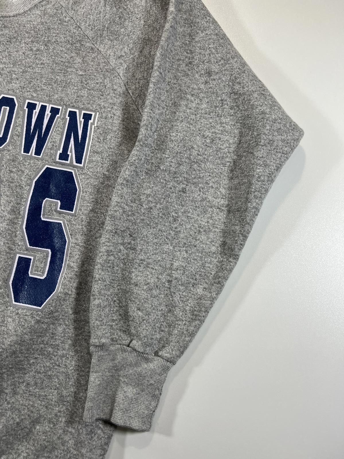 Delta Vintage Georgetown Hoyas Grey Crewneck Sweatshirt XL Size US XL / EU 56 / 4 - 5 Thumbnail